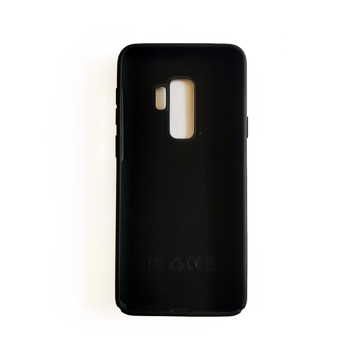 Protectores para celular  para Samsung  S9 Plus Funda de silicona con felpa Negro
