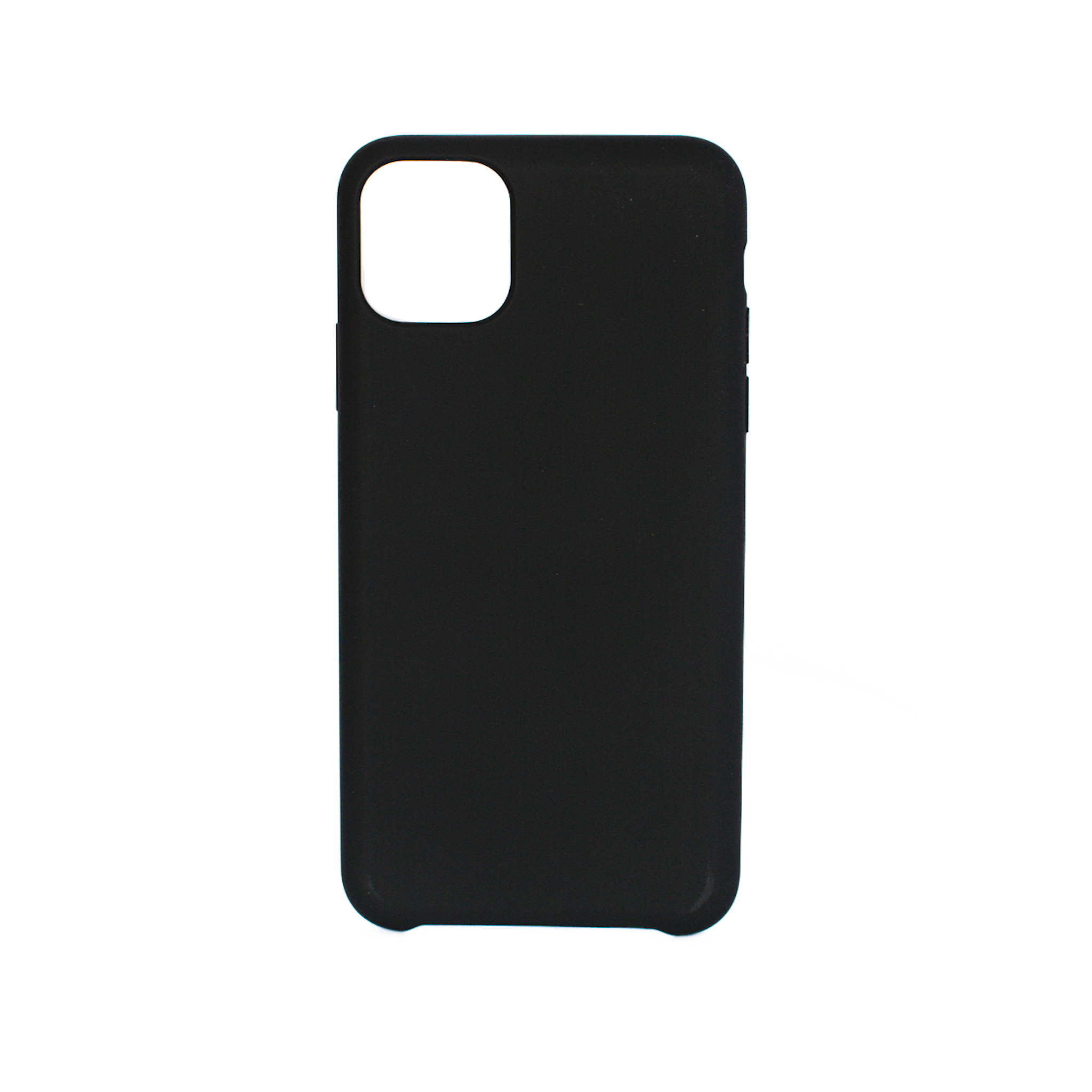 Protectores para celular  para Apple  iPhone 11 Pro Max (6.5) Funda de silicona con felpa Negro