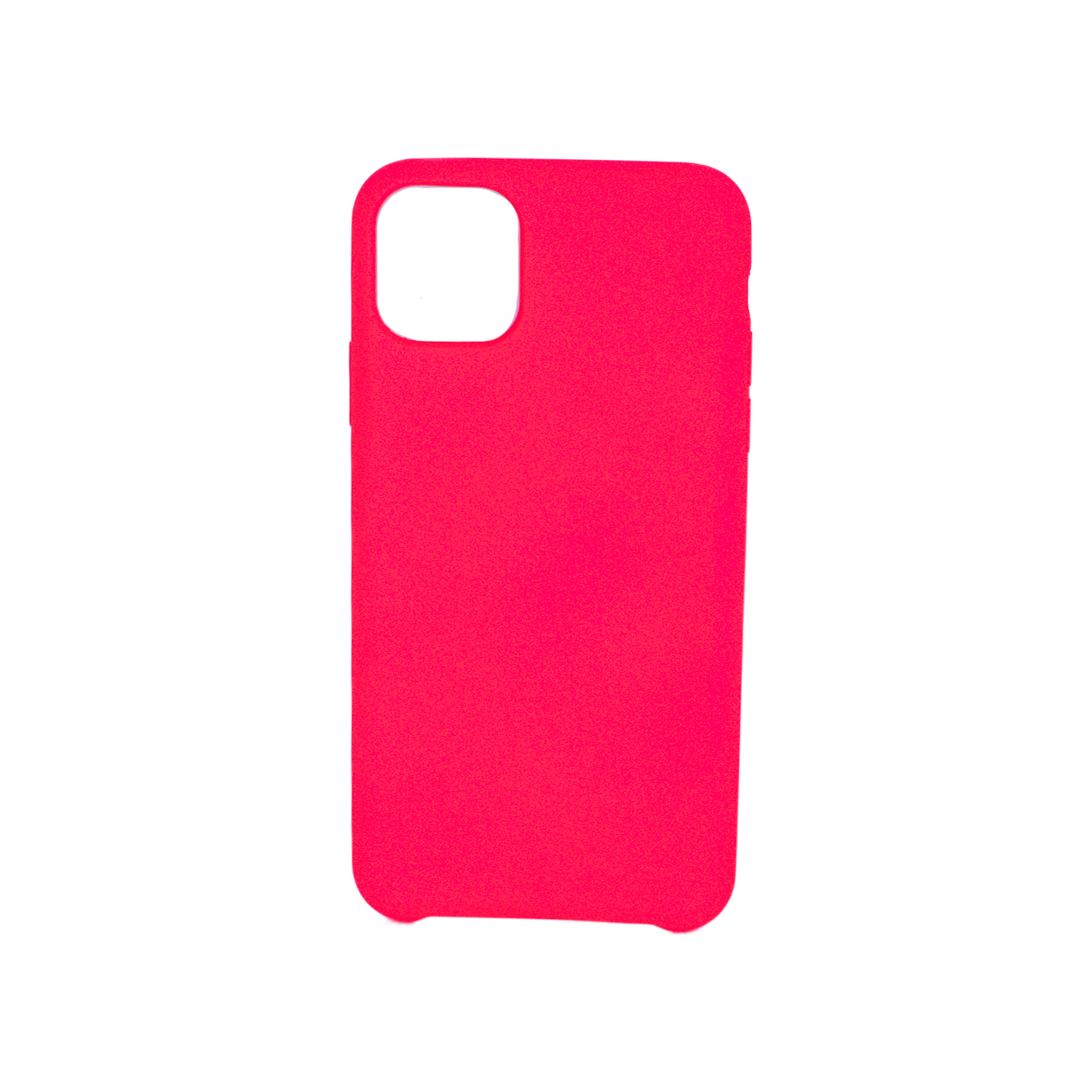 Protectores para celular  para Apple  iPhone 11 Pro Max (6.5) Funda de silicona con felpa Fucsia