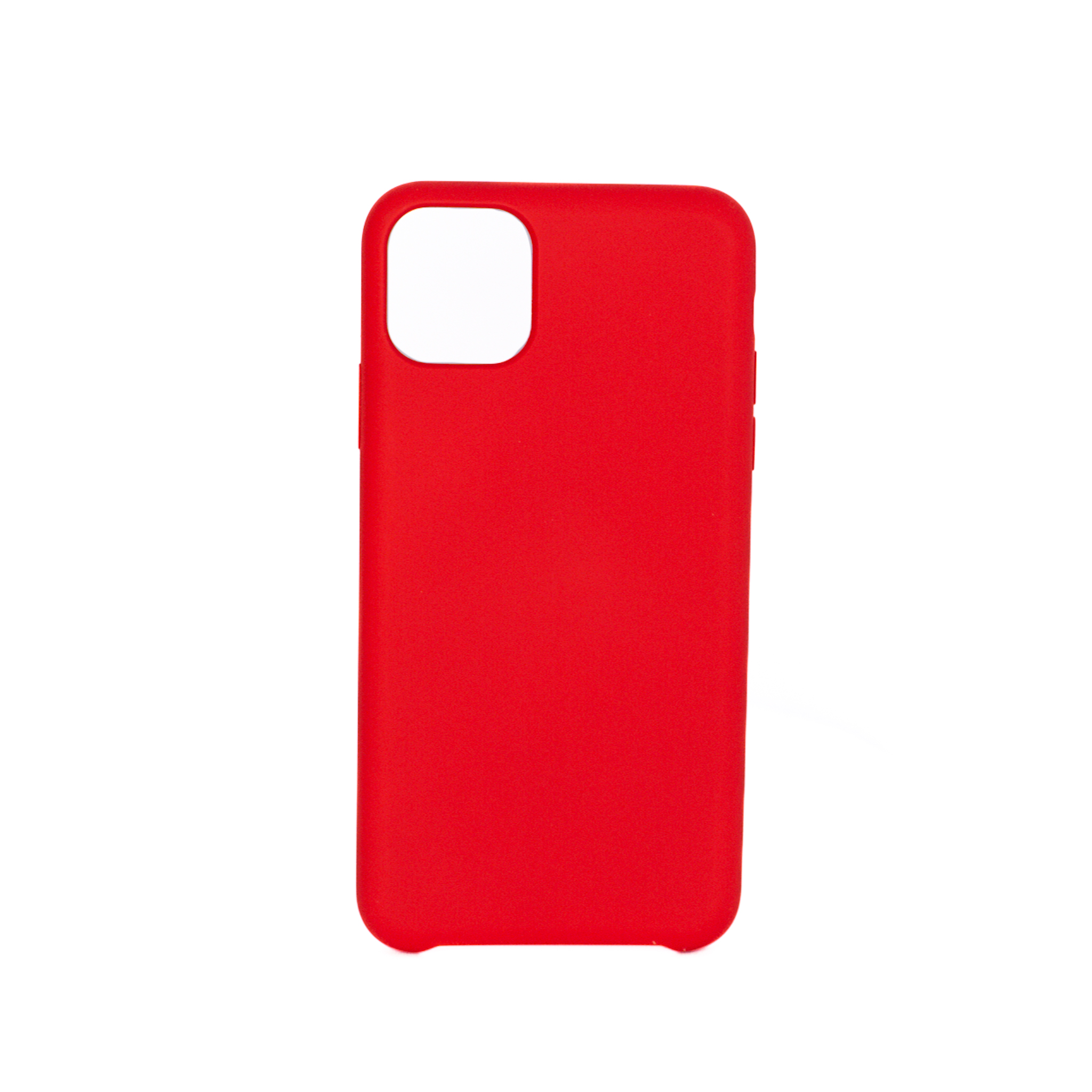 Protectores para celular  para Apple  iPhone 11 Pro Max (6.5) Funda de silicona con felpa Rojo