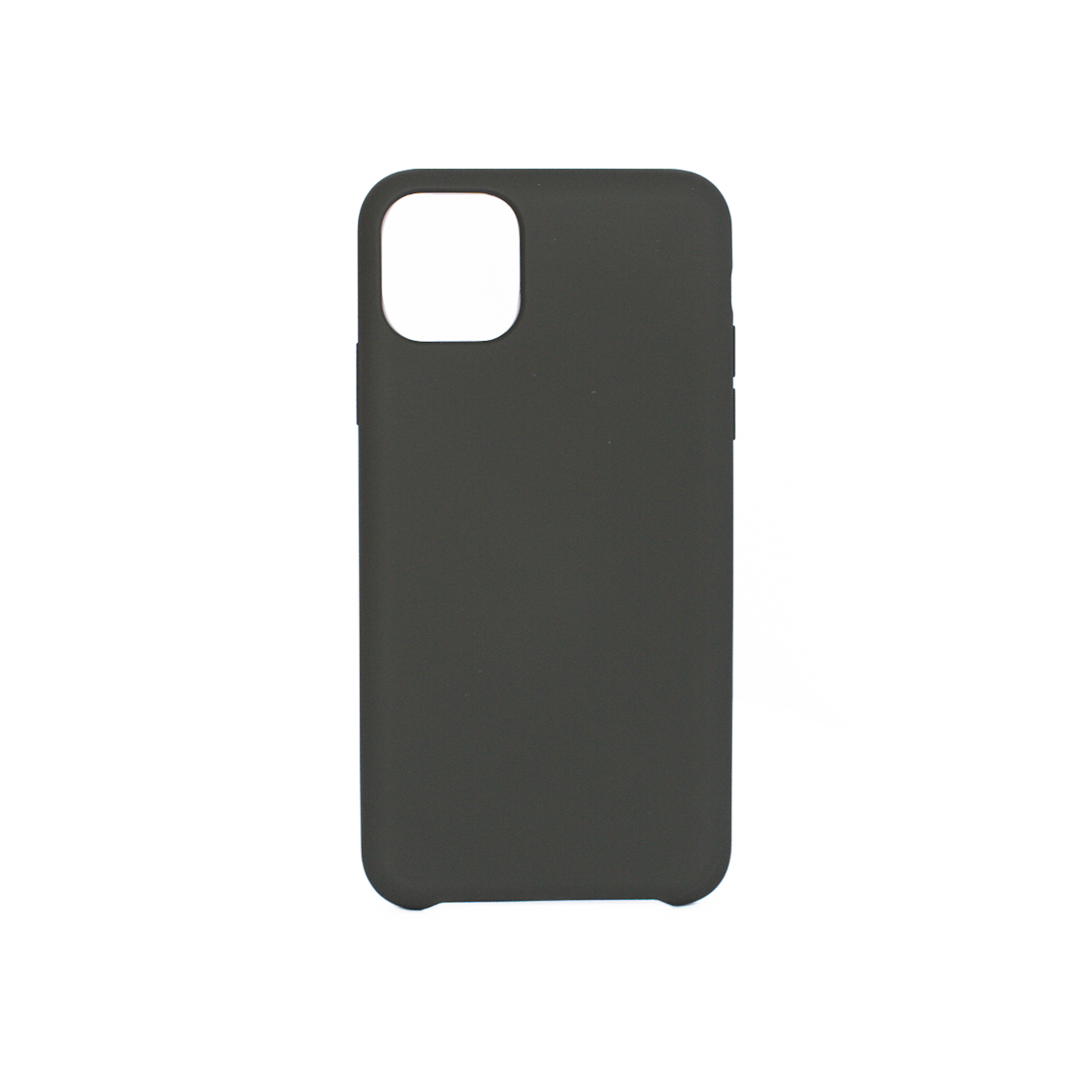 Protectores para celular  para Apple  iPhone 11 Pro Max (6.5) Funda de silicona con felpa Gris
