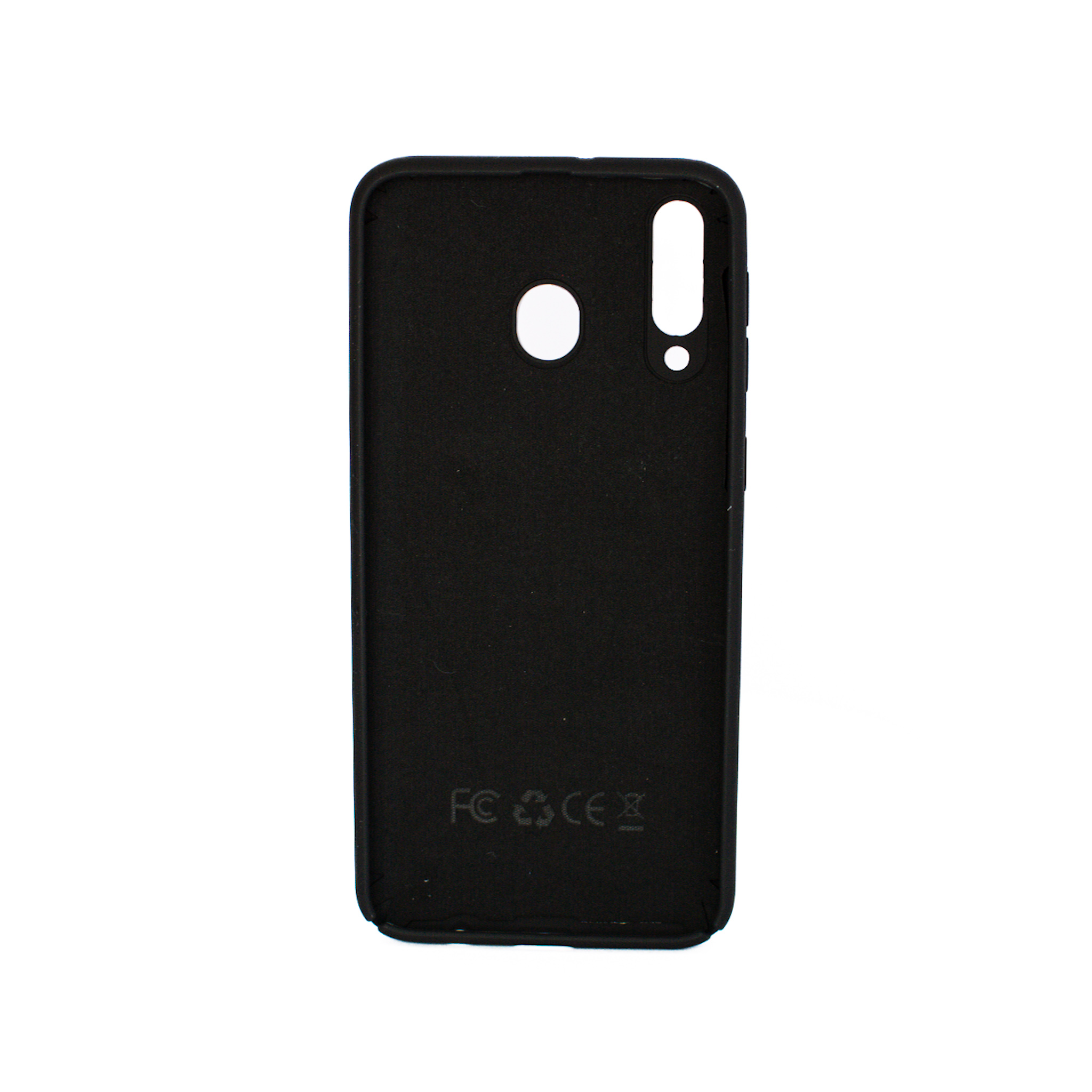 Protectores para celular  para Samsung  M30 Funda de silicona con felpa Negro