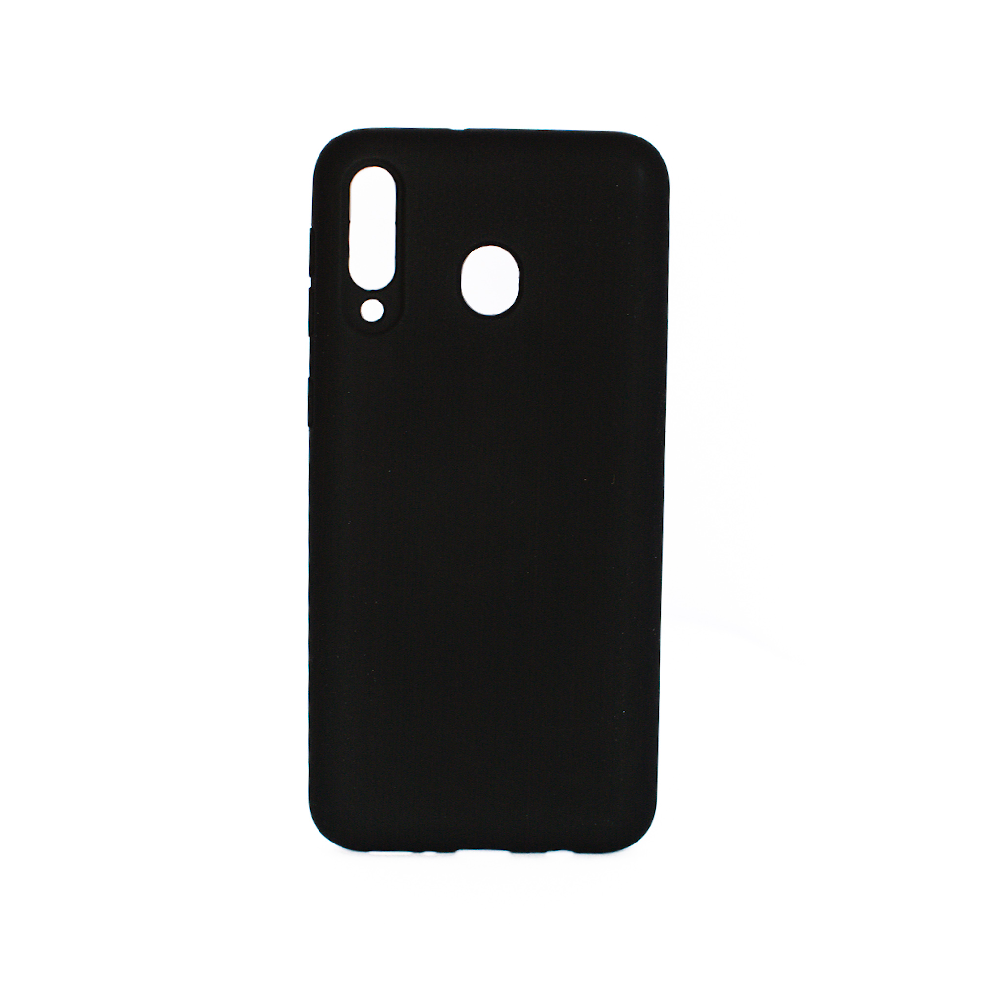 Protectores para celular  para Samsung  M30 Funda de silicona con felpa Negro