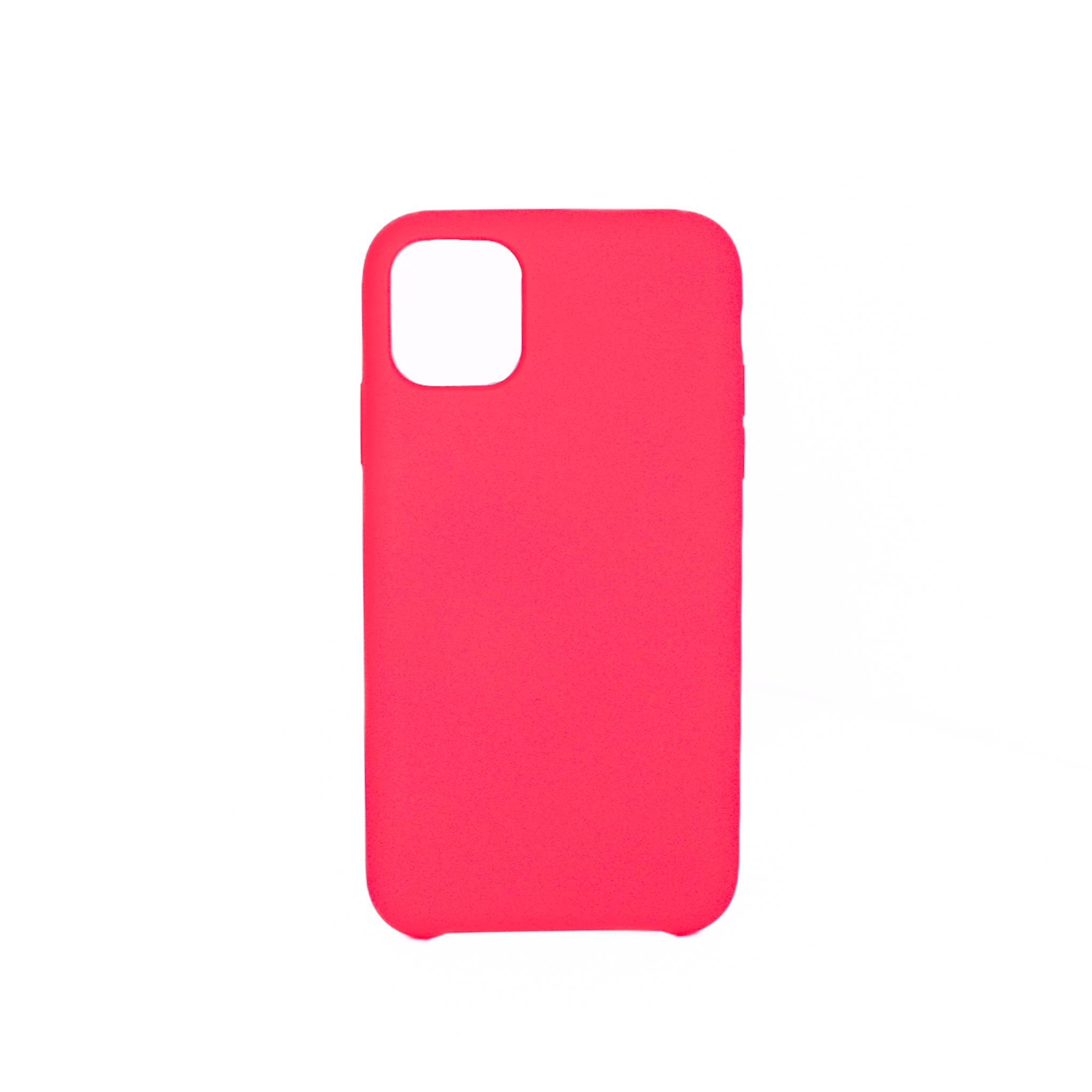 Protectores para celular  para Apple  iPhone 11 (6.1) Funda de silicona con felpa Fucsia