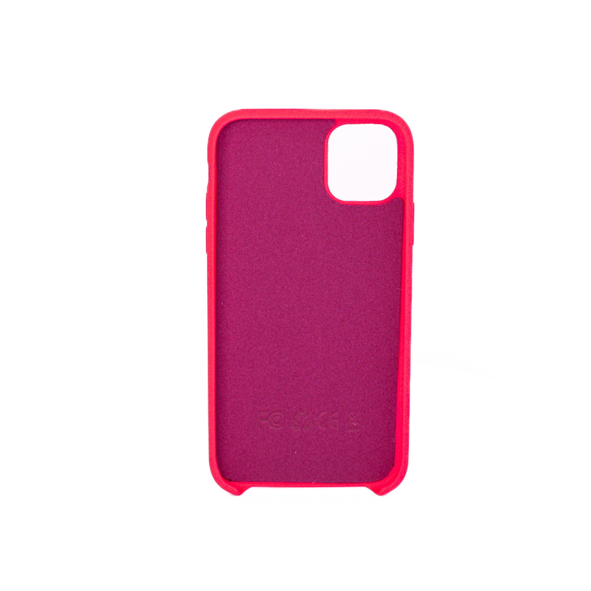 Protectores para celular  para Apple  iPhone 11 (6.1) Funda de silicona con felpa Fucsia