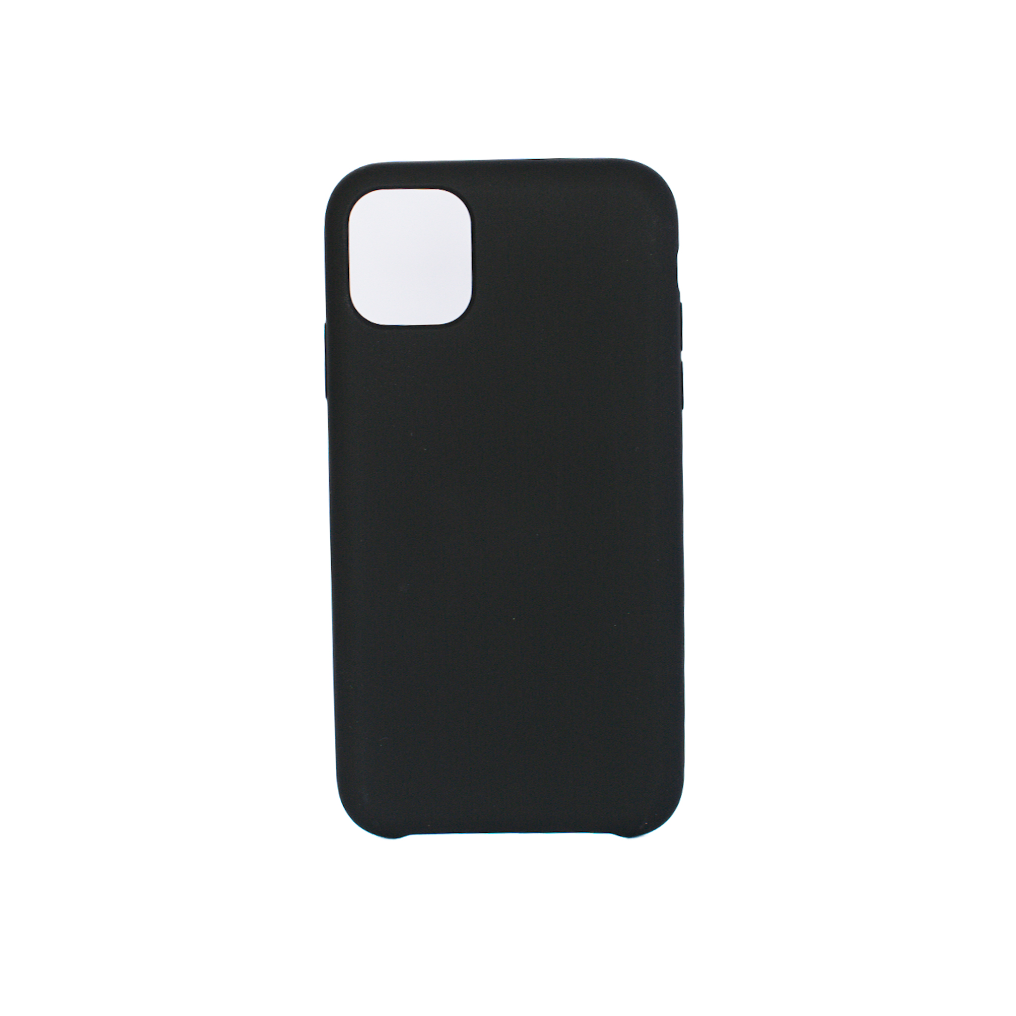Protectores para celular  para Apple  iPhone 11 (6.1) Funda de silicona con felpa Negro