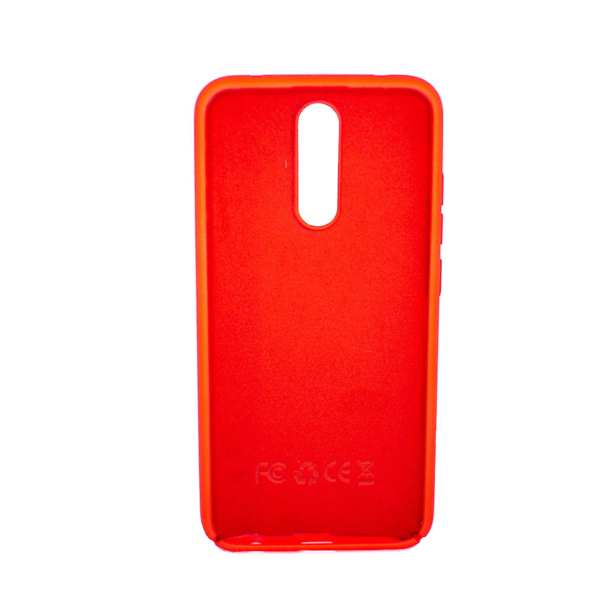 Protectores para celular  para Xiaomi  Redmi 8a Funda de silicona con felpa Rojo