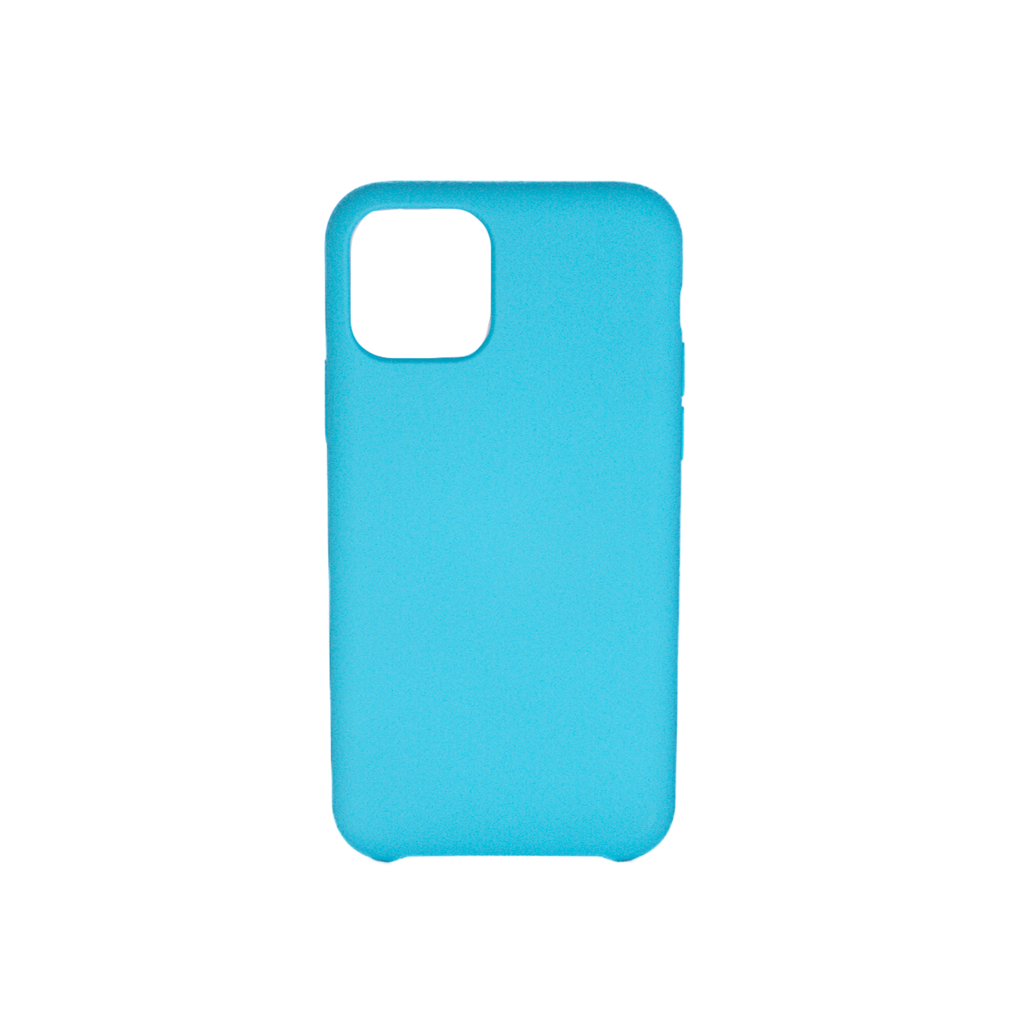 Protectores para celular  para Apple  iPhone 11 Pro (5.8) Funda de silicona con felpa Celeste Turquesa