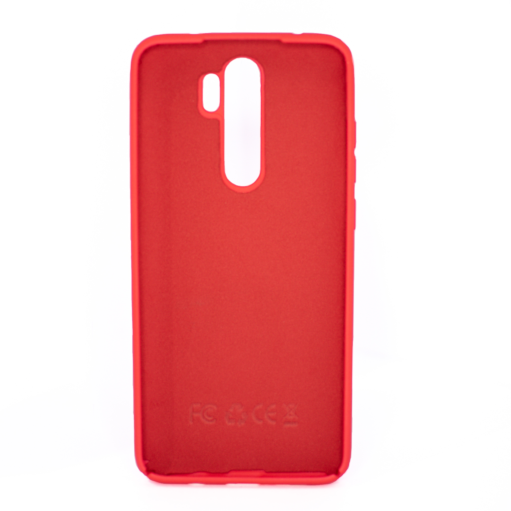 Protectores para celular  para Xiaomi  Redmi Note 8 Pro Funda de silicona con felpa Rojo