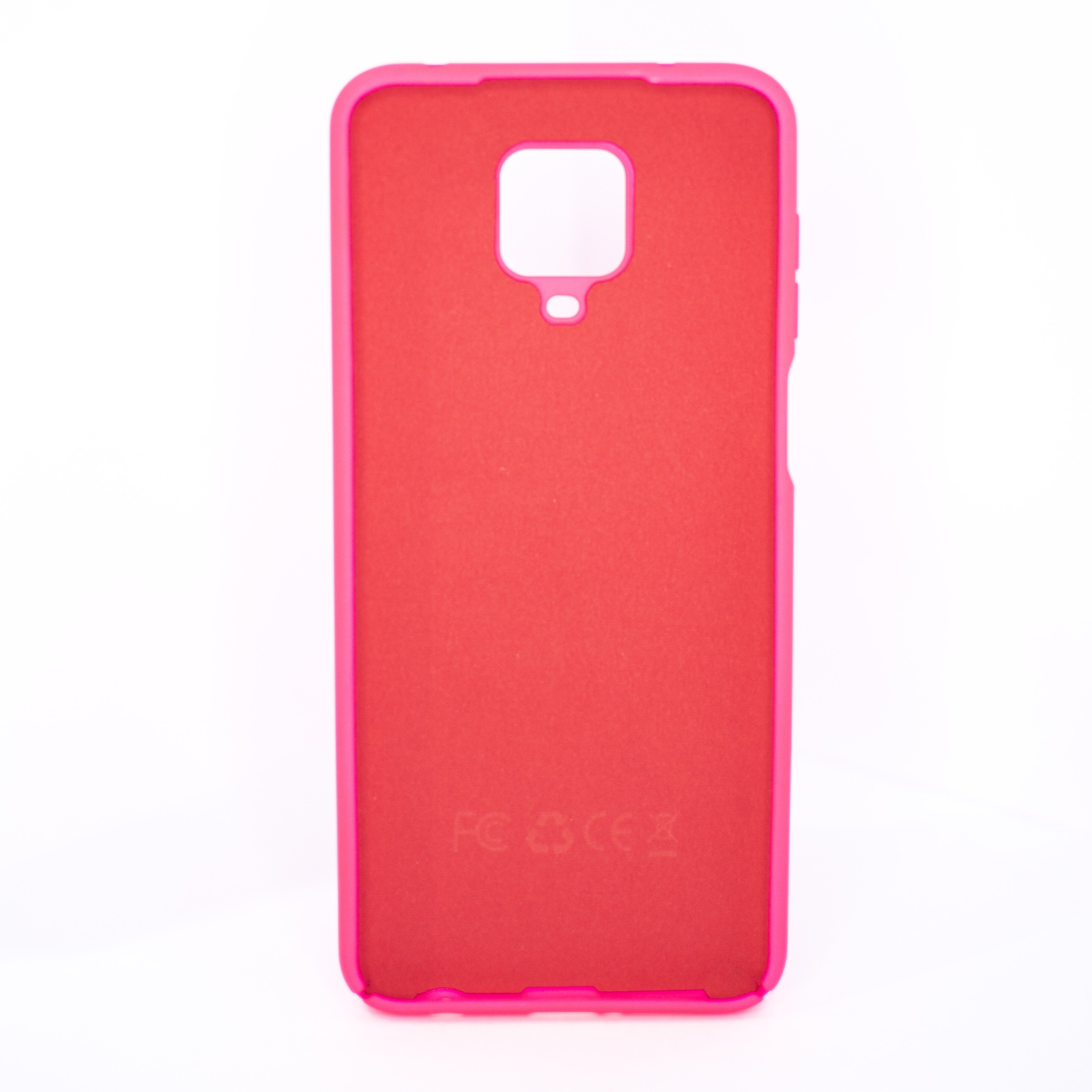 Protectores para celular  para Xiaomi  Redmi Note 9s / 9 Pro Funda de silicona con felpa Fucsia