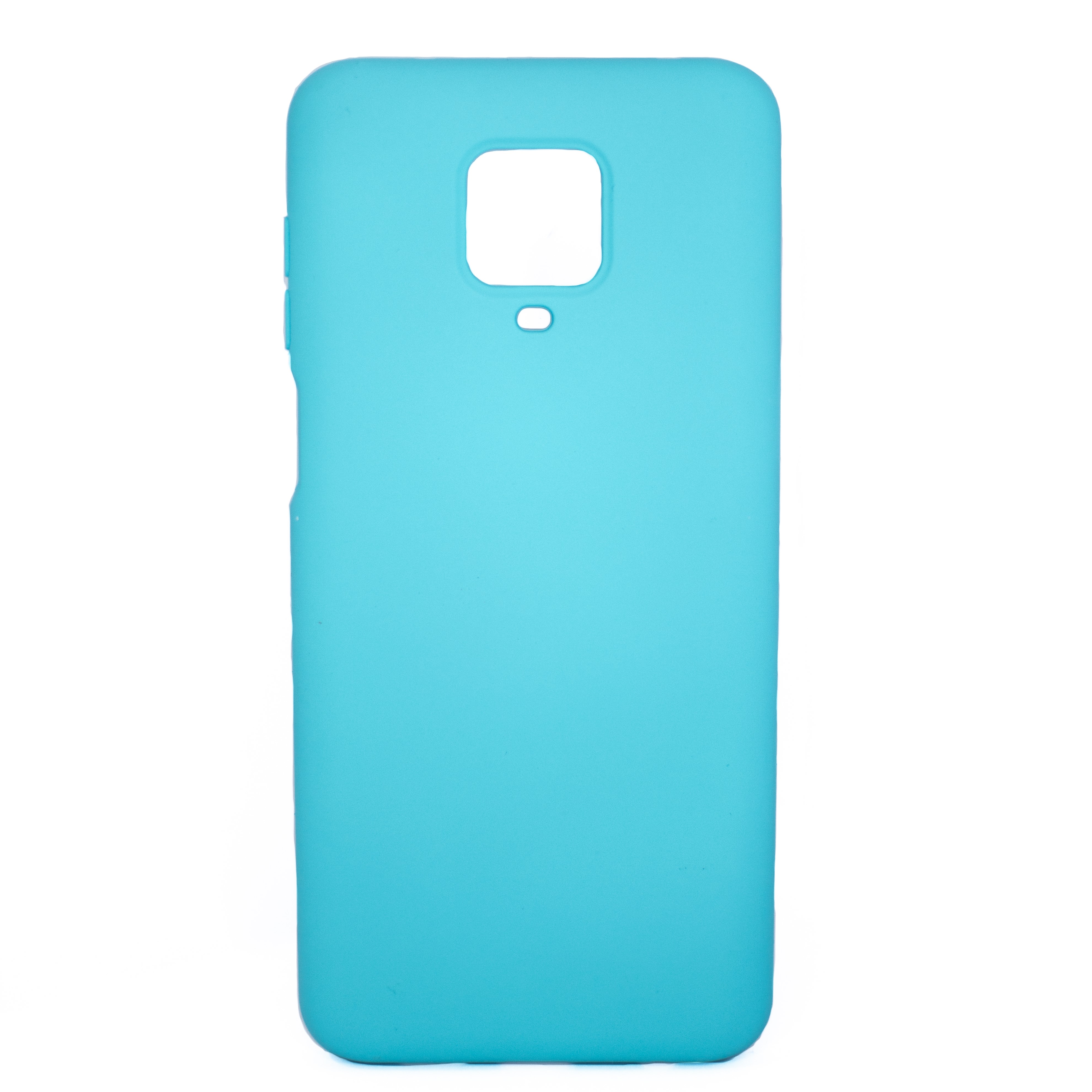 Protectores para celular  para Xiaomi  Redmi Note 9s / 9 Pro Funda de silicona con felpa Celeste