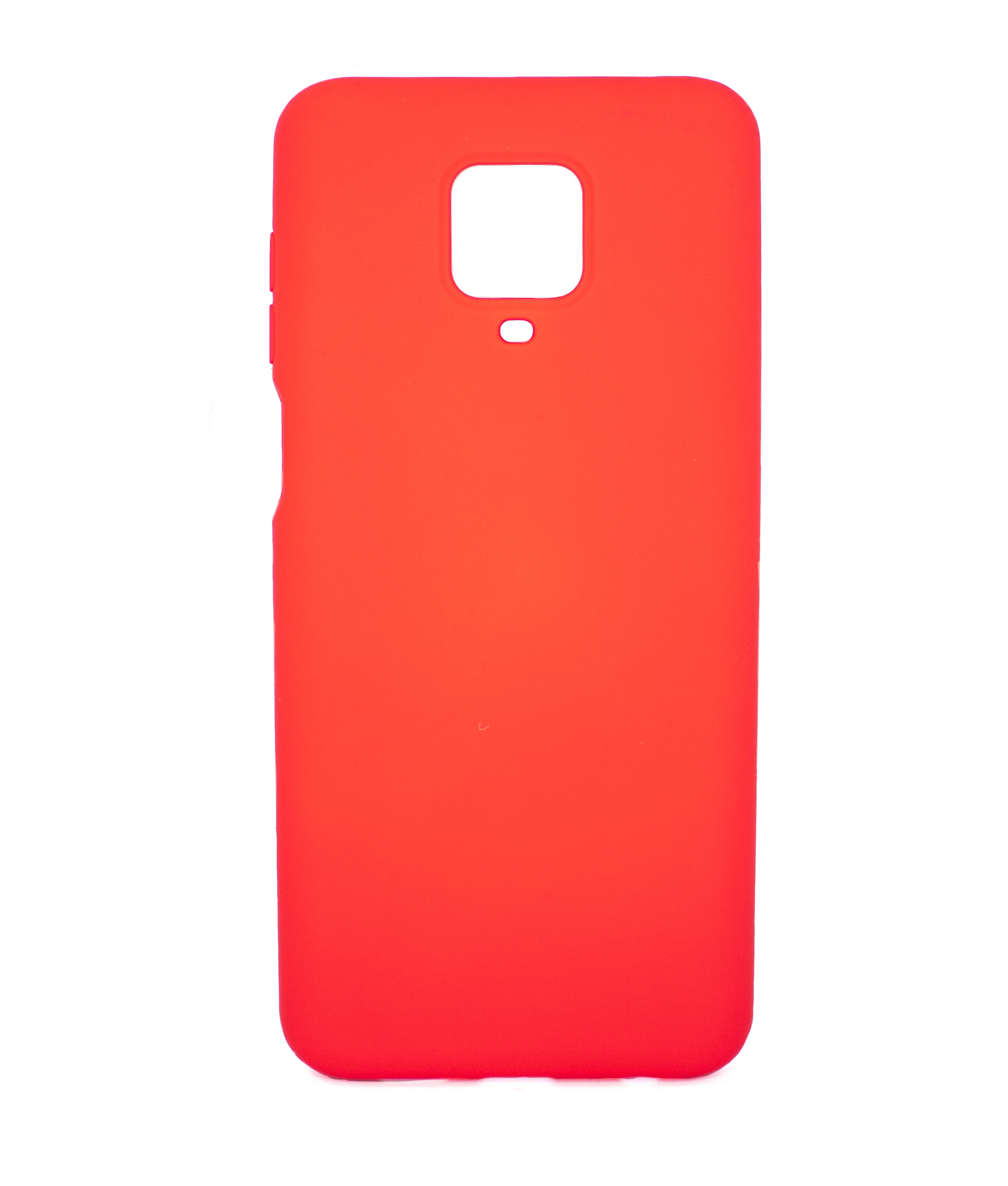 Protectores para celular  para Xiaomi  Redmi Note 9s / 9 Pro Funda de silicona con felpa Rojo