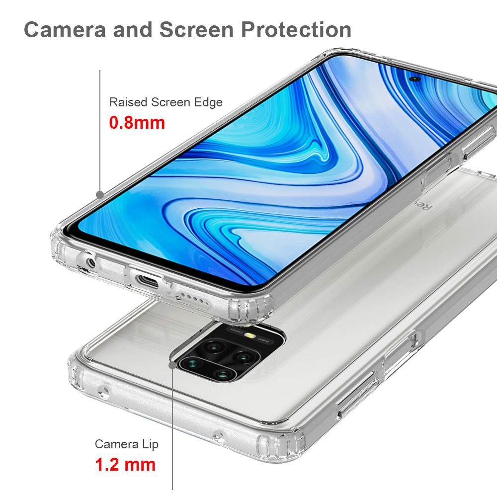Protectores para celular  para Xiaomi  Redmi Note 9s / 9 Pro NO USAR Transparente