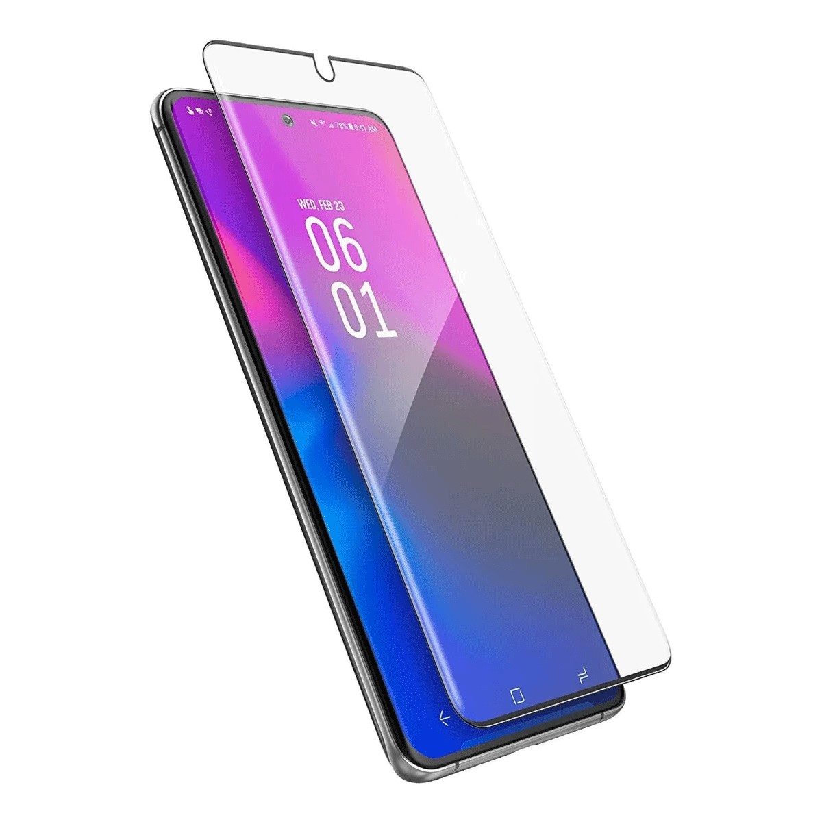Protectores para celular  para Samsung  S20 Plus Templado pantalla curvo 5D 