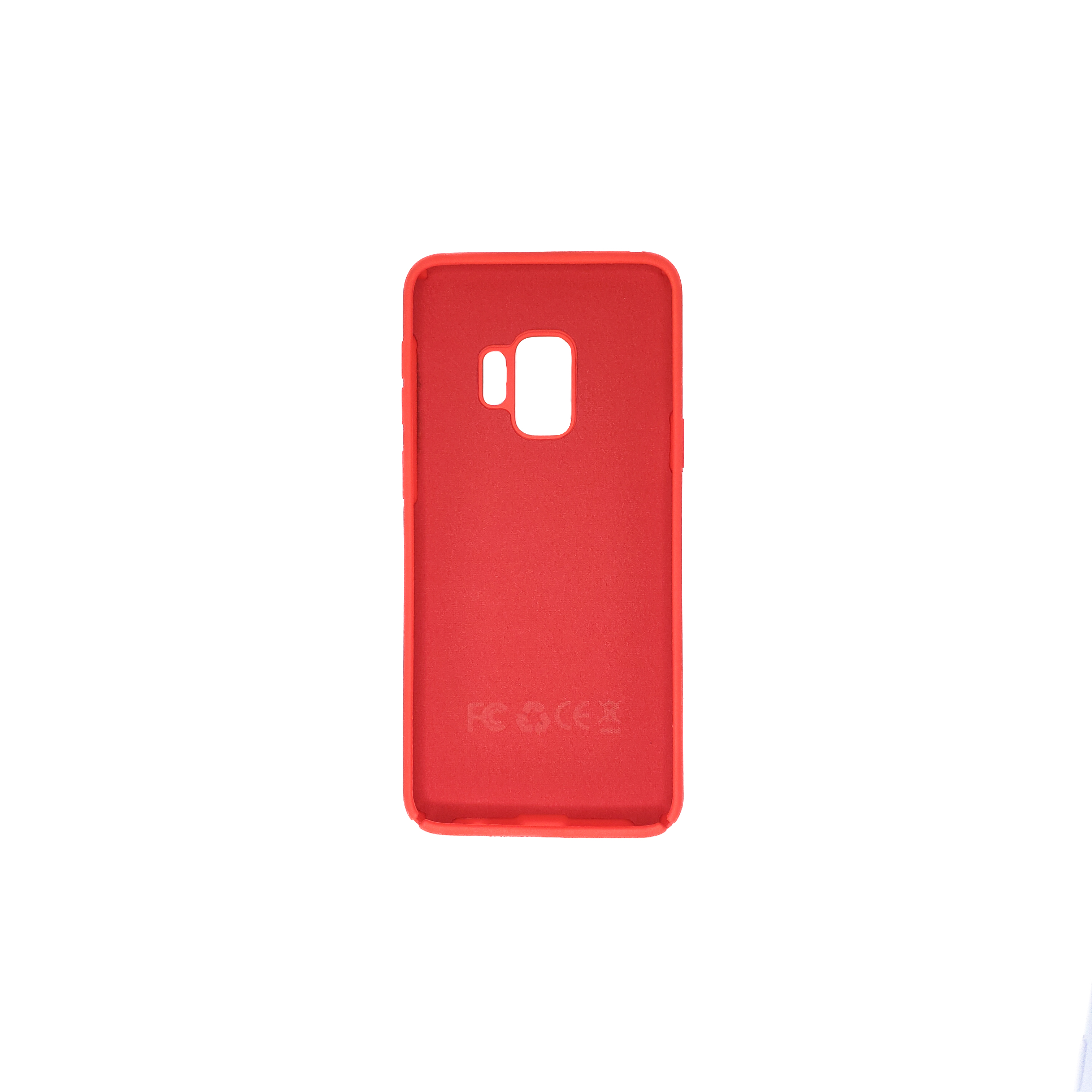 Protectores para celular  para Samsung  S9 Funda de silicona con felpa Rojo