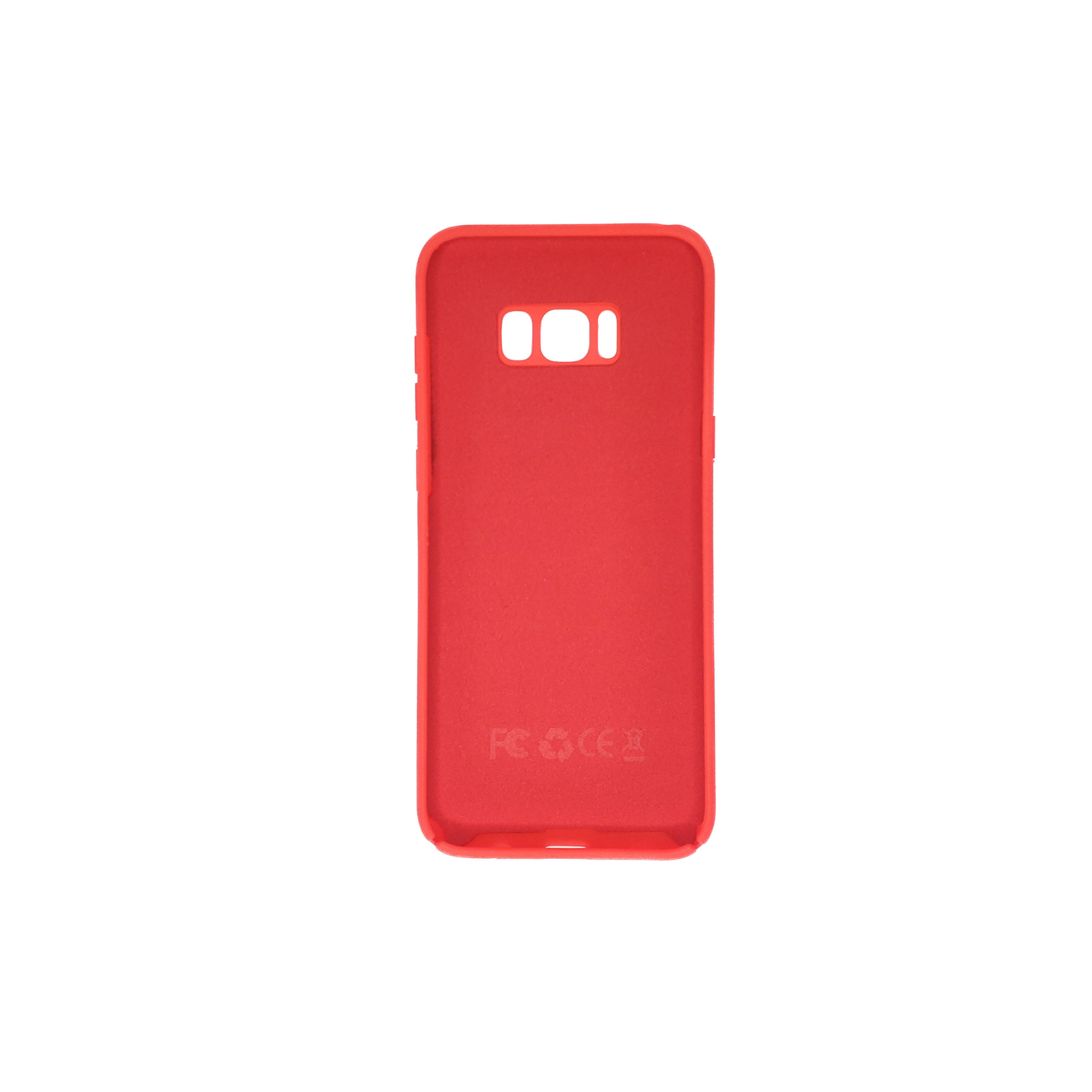 Protectores para celular  para Samsung  S8 Plus Funda de silicona con felpa Rojo