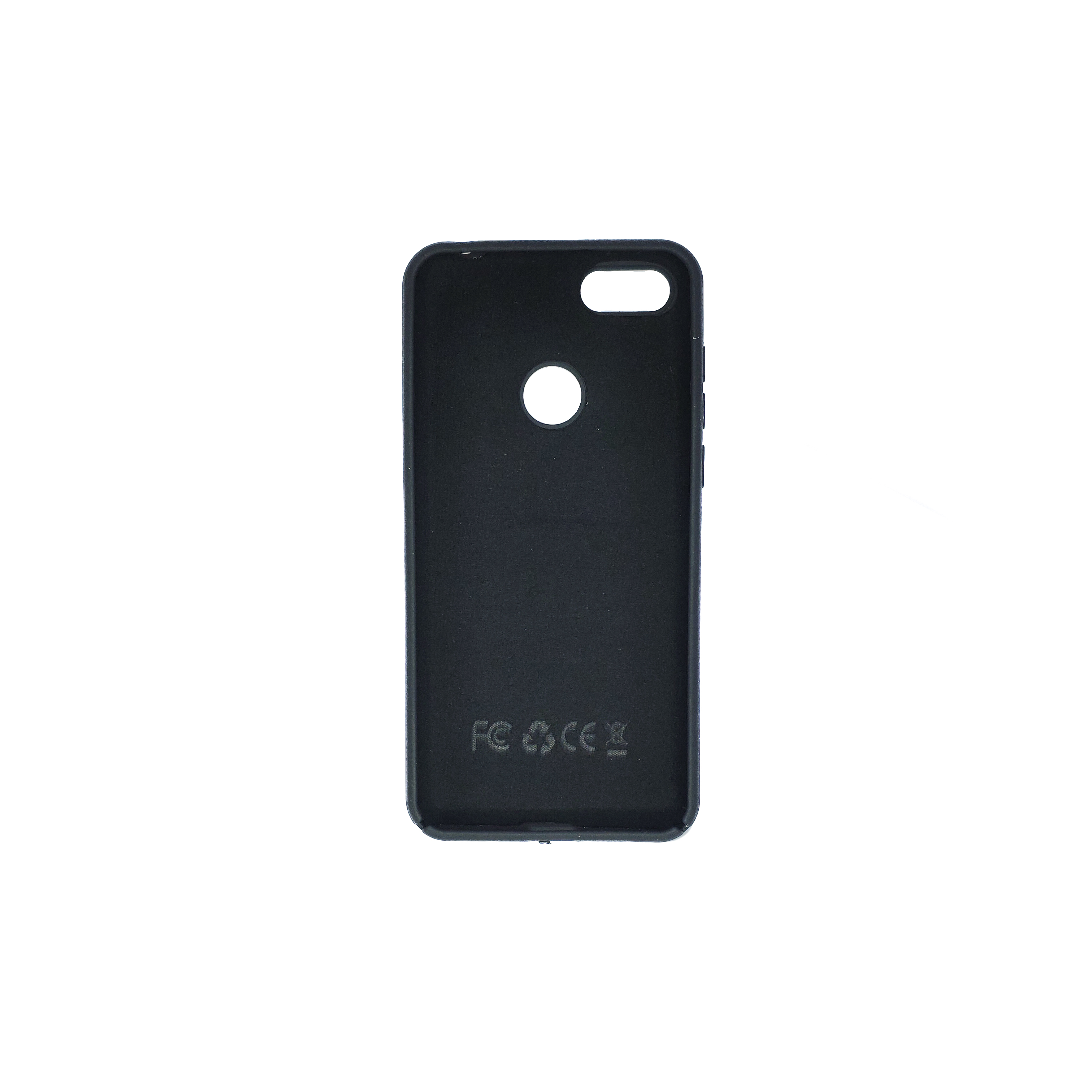 Protectores para celular  para Motorola  Moto E6 Play Funda de silicona con felpa Negro