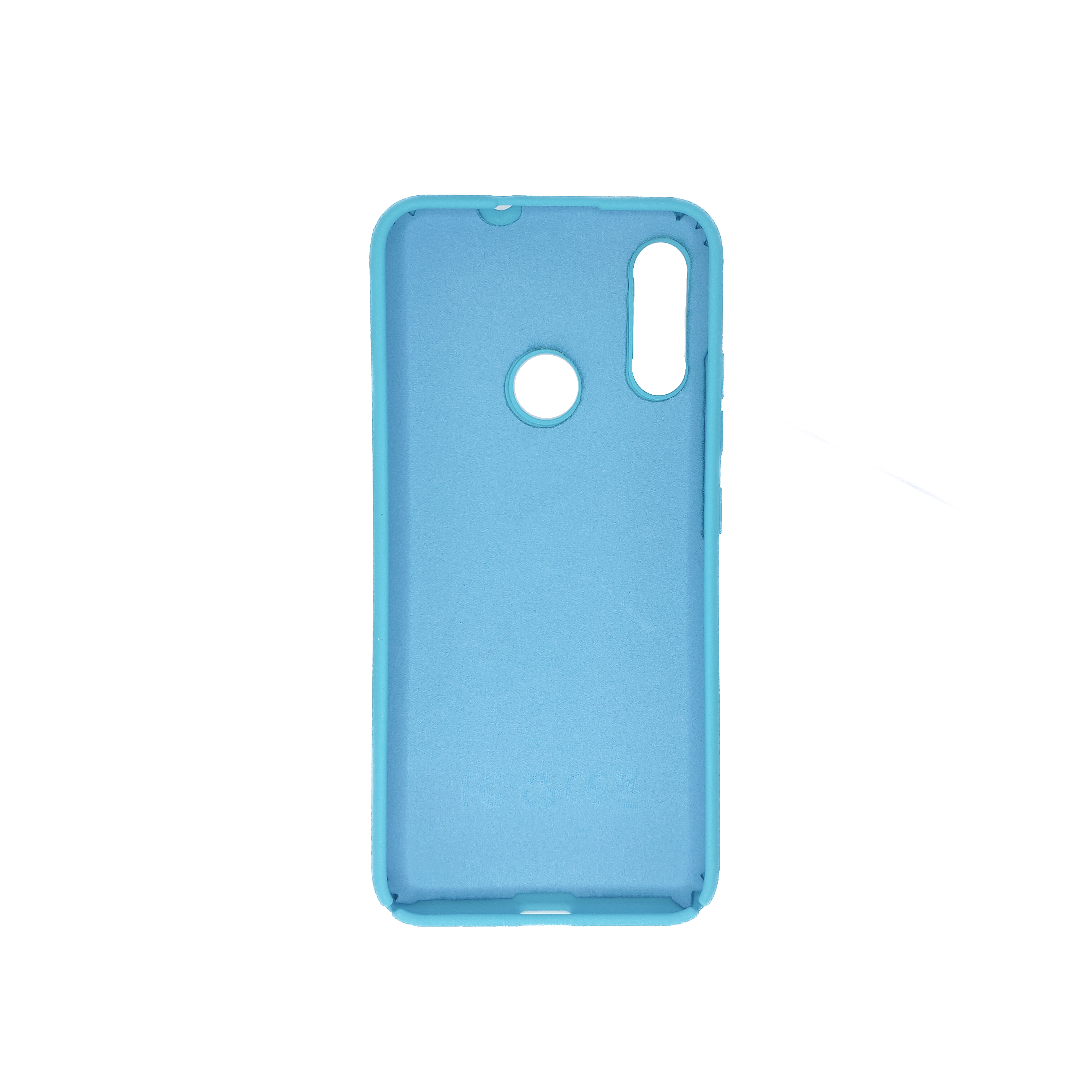 Protectores para celular  para Motorola  Moto E6 Plus Funda de silicona con felpa Celeste