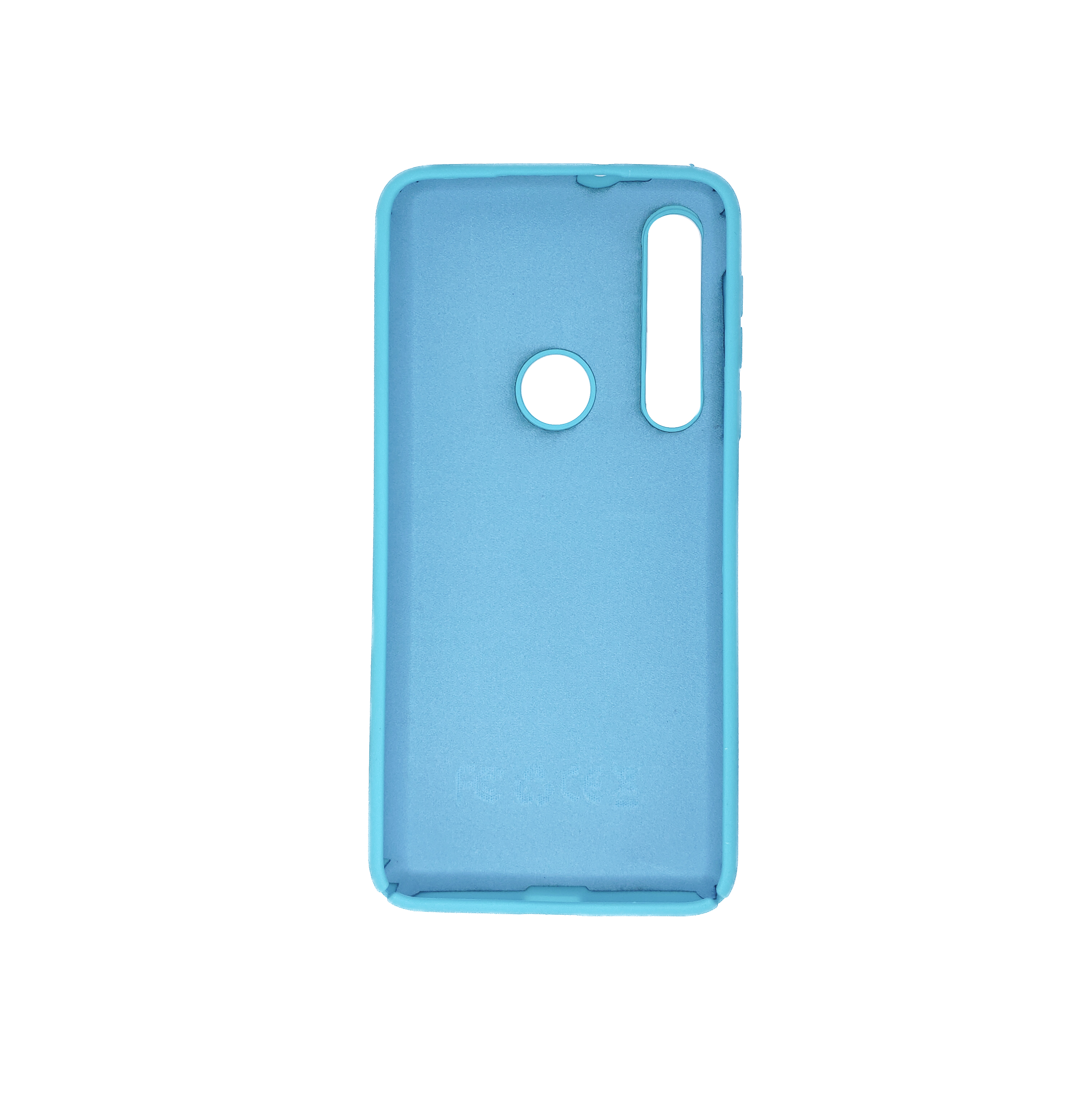 Protectores para celular  para Motorola  Moto G8 Play Funda de silicona con felpa Celeste