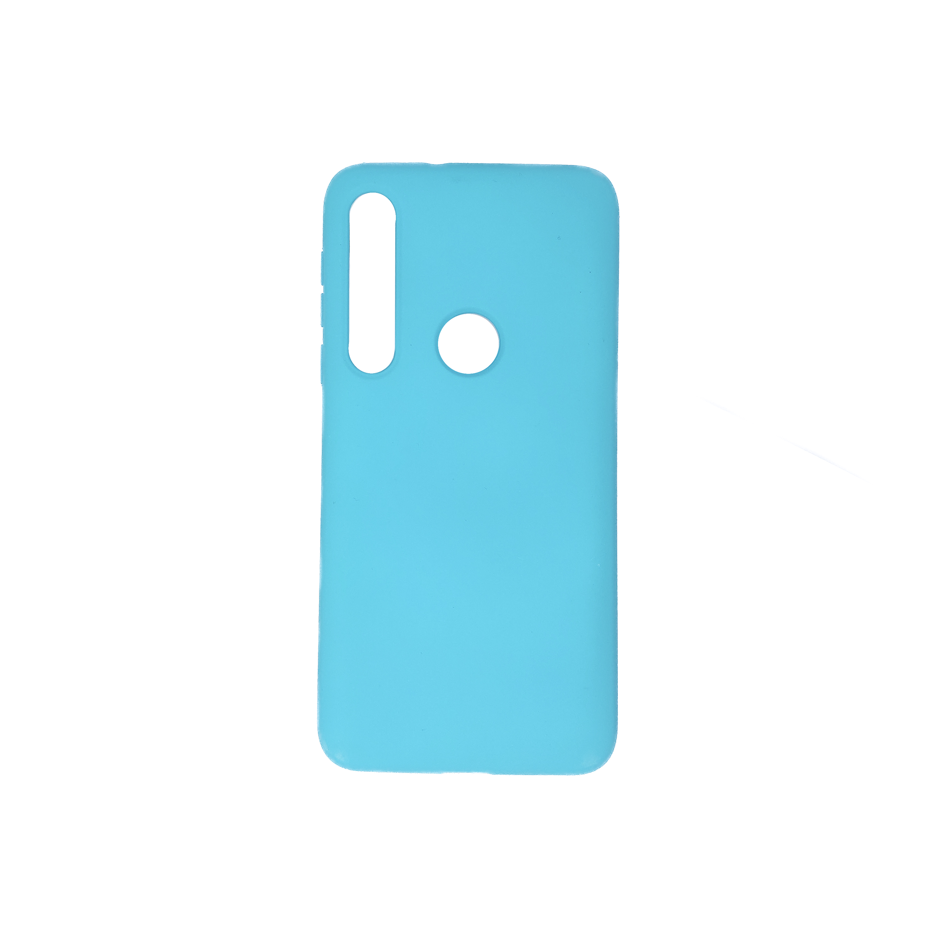 Protectores para celular  para Motorola  Moto G8 Play Funda de silicona con felpa Celeste