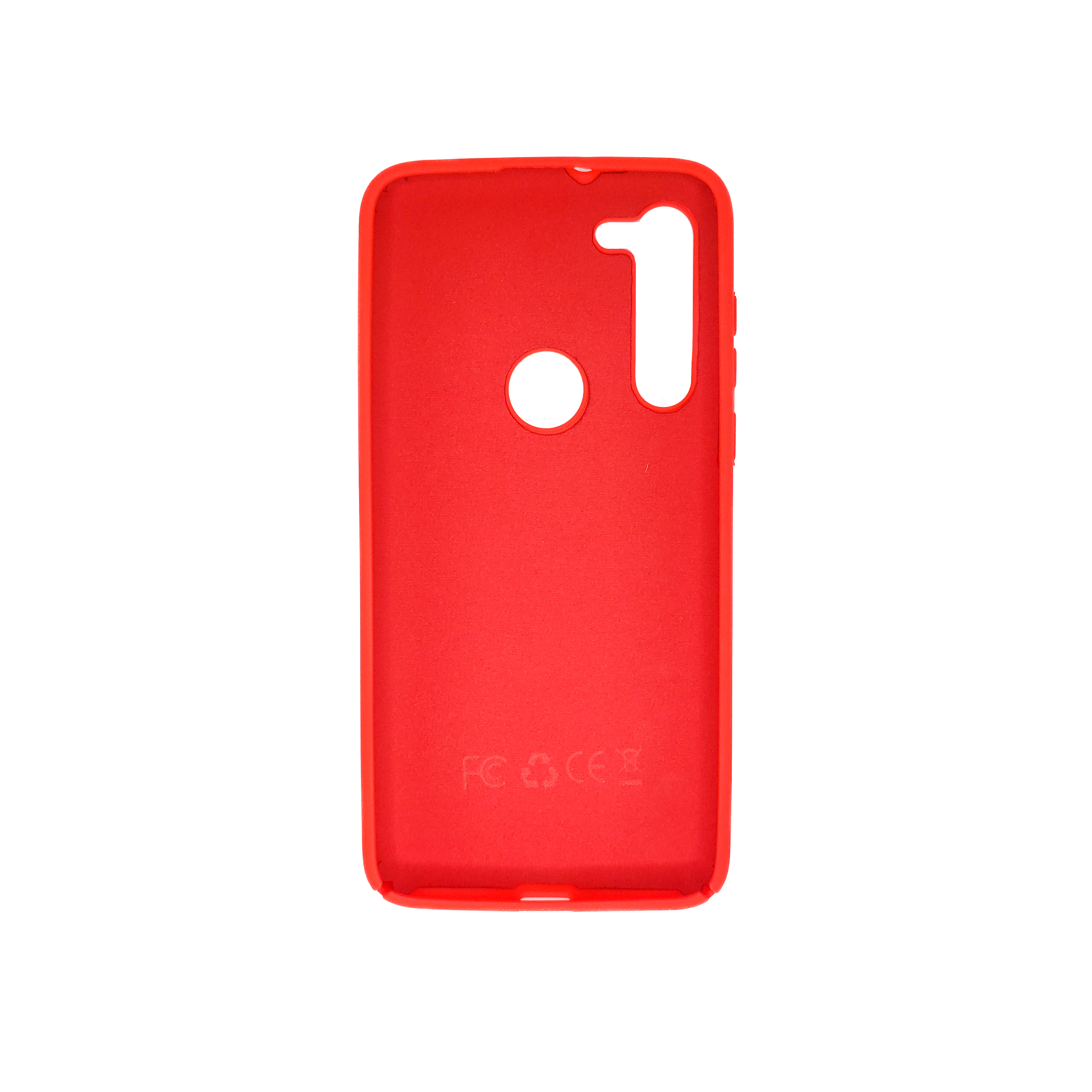 Protectores para celular  para Motorola  Moto G8 Power Funda de silicona con felpa Rojo