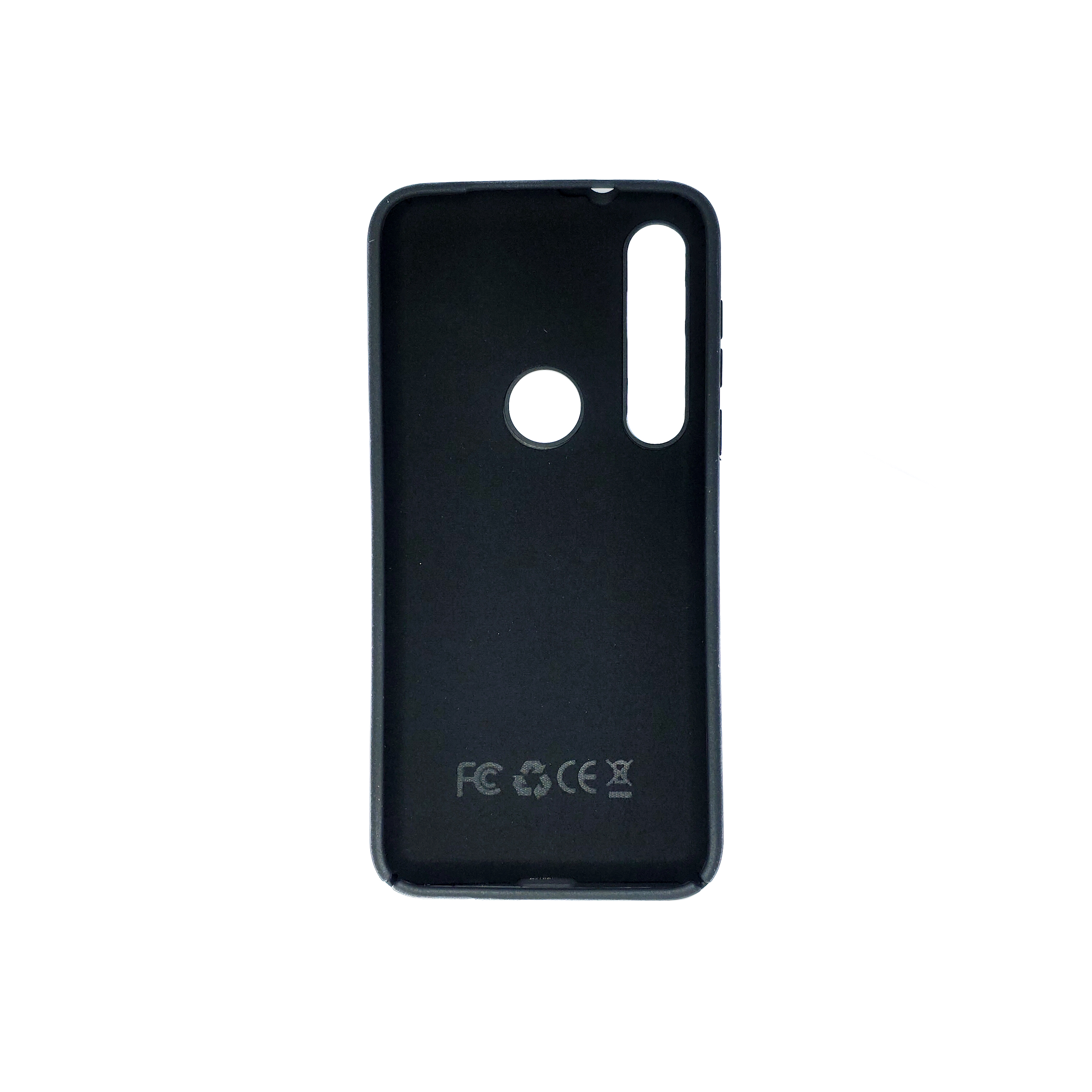 Protectores para celular  para Motorola  Moto G8 Plus Funda de silicona con felpa Negro