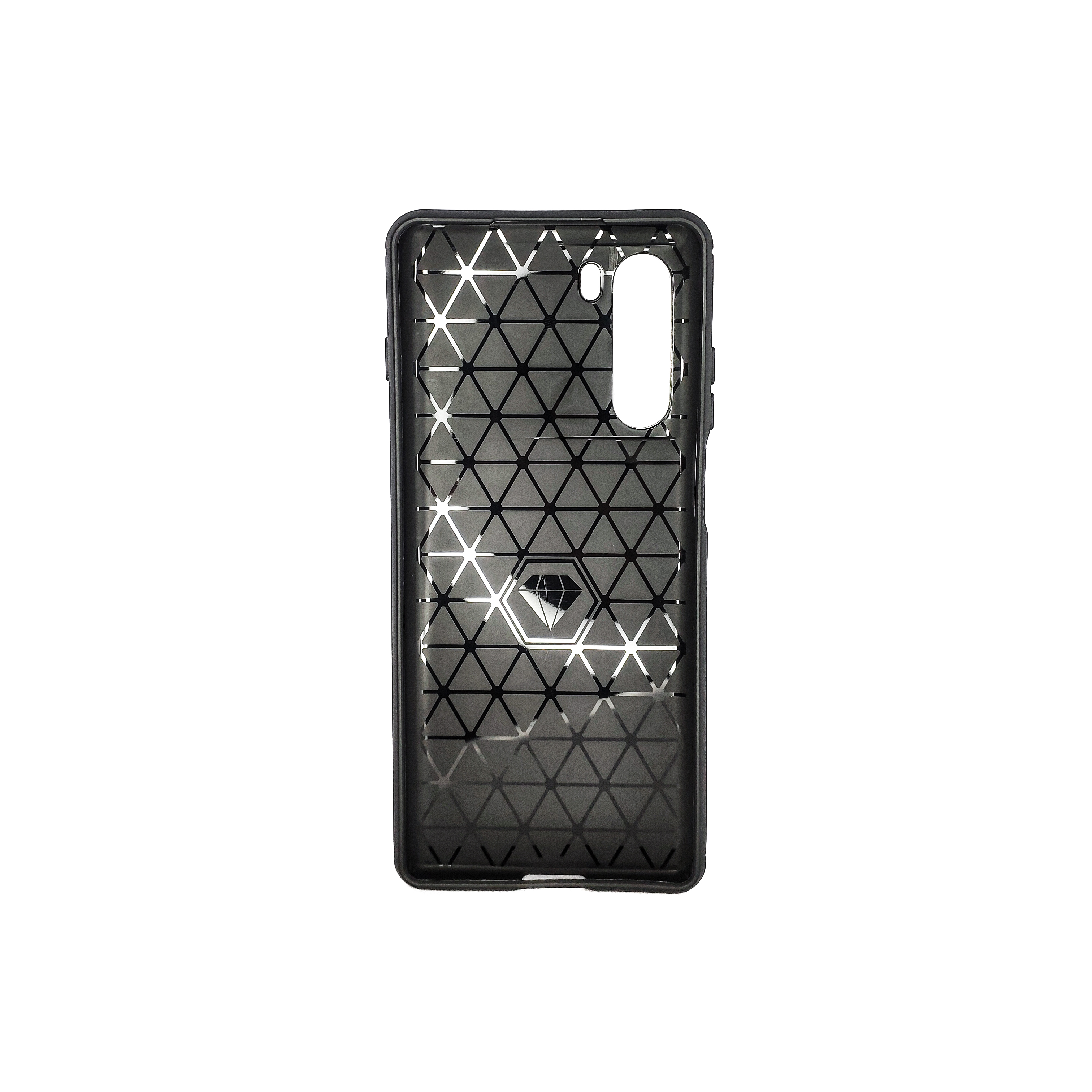 Protectores para celular  para Motorola  Moto G200 5G Funda de tpu fibra de carbono Negro