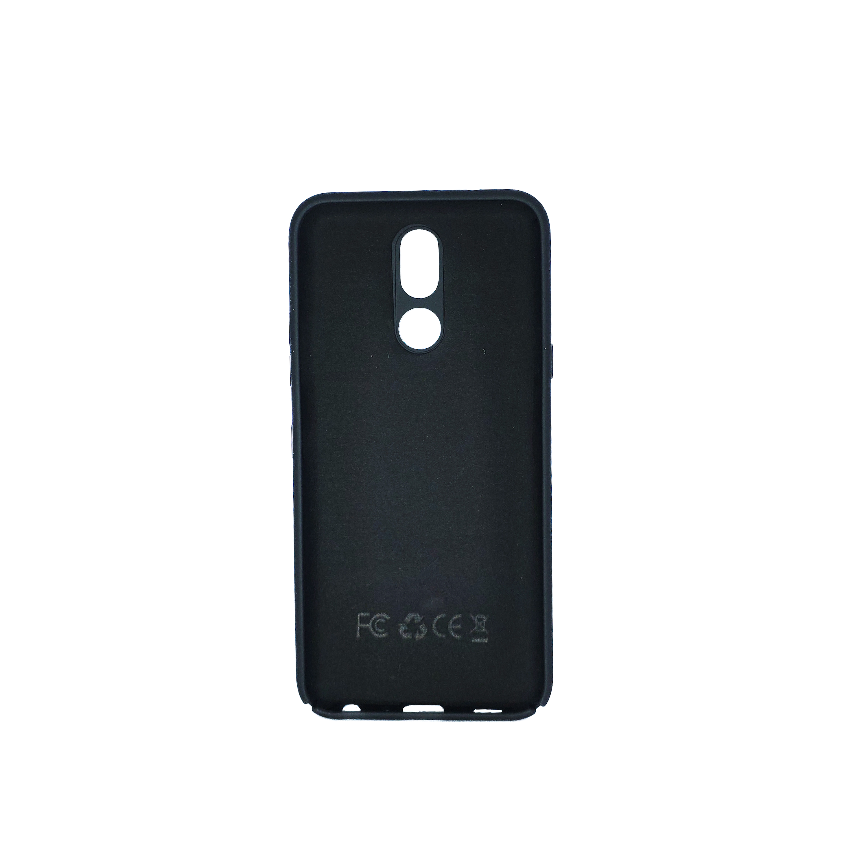 Protectores para celular  para Lg  K40 Funda de silicona con felpa Negro