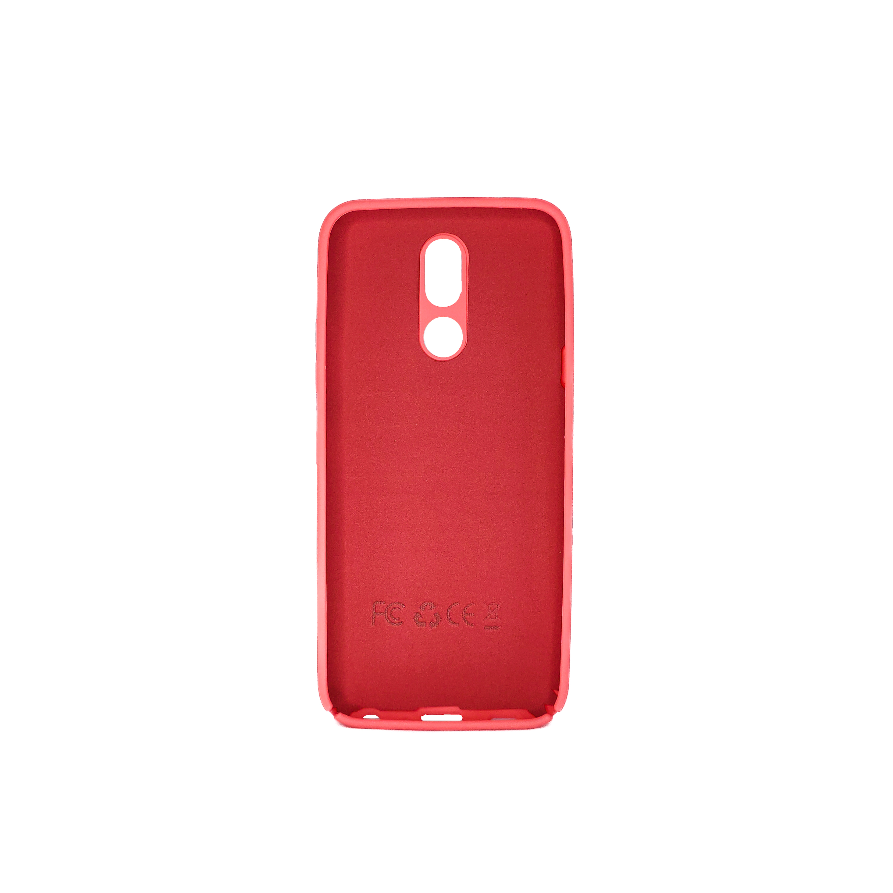 Protectores para celular  para Lg  K40 Funda de silicona con felpa Salm�n