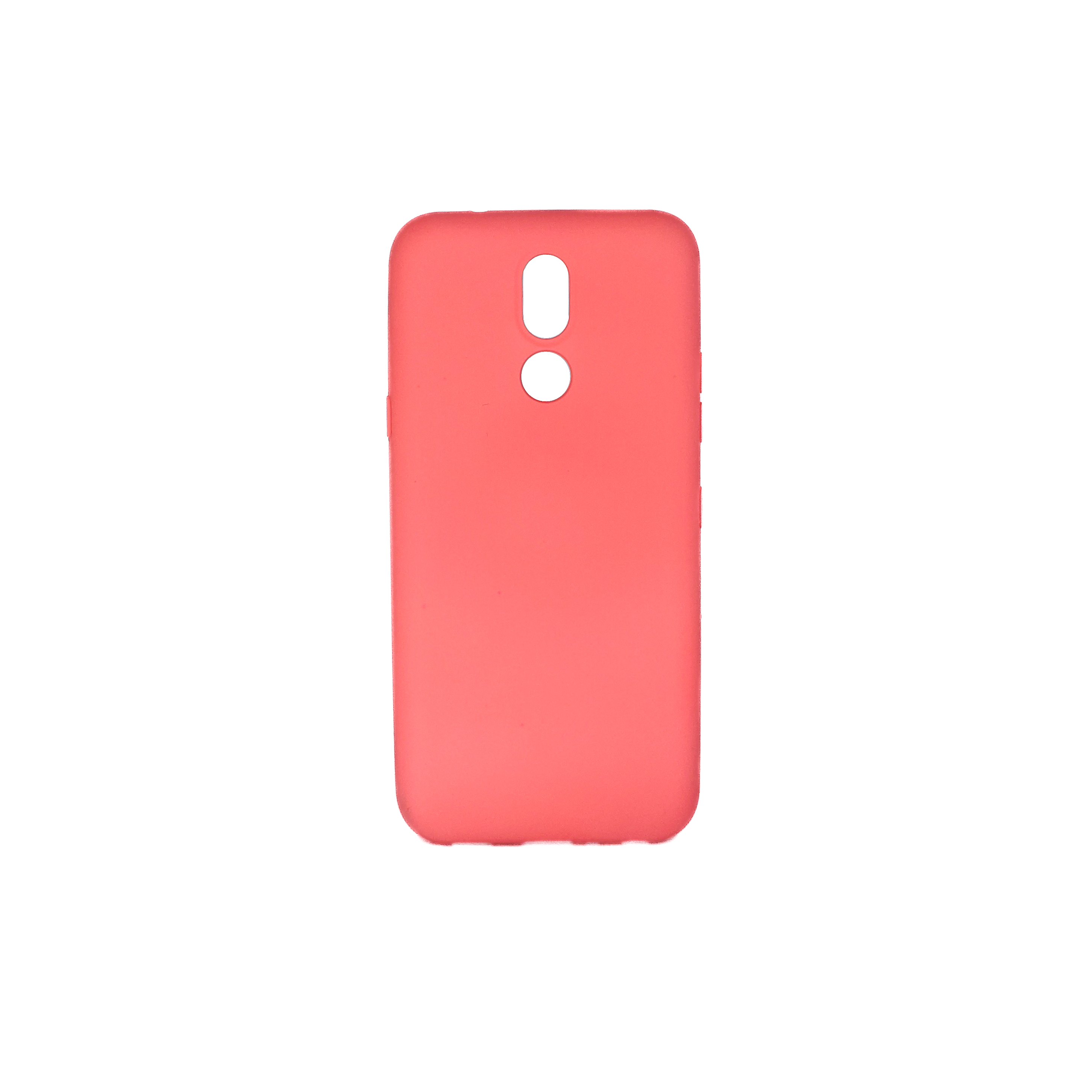 Protectores para celular  para Lg  K40 Funda de silicona con felpa Salm�n