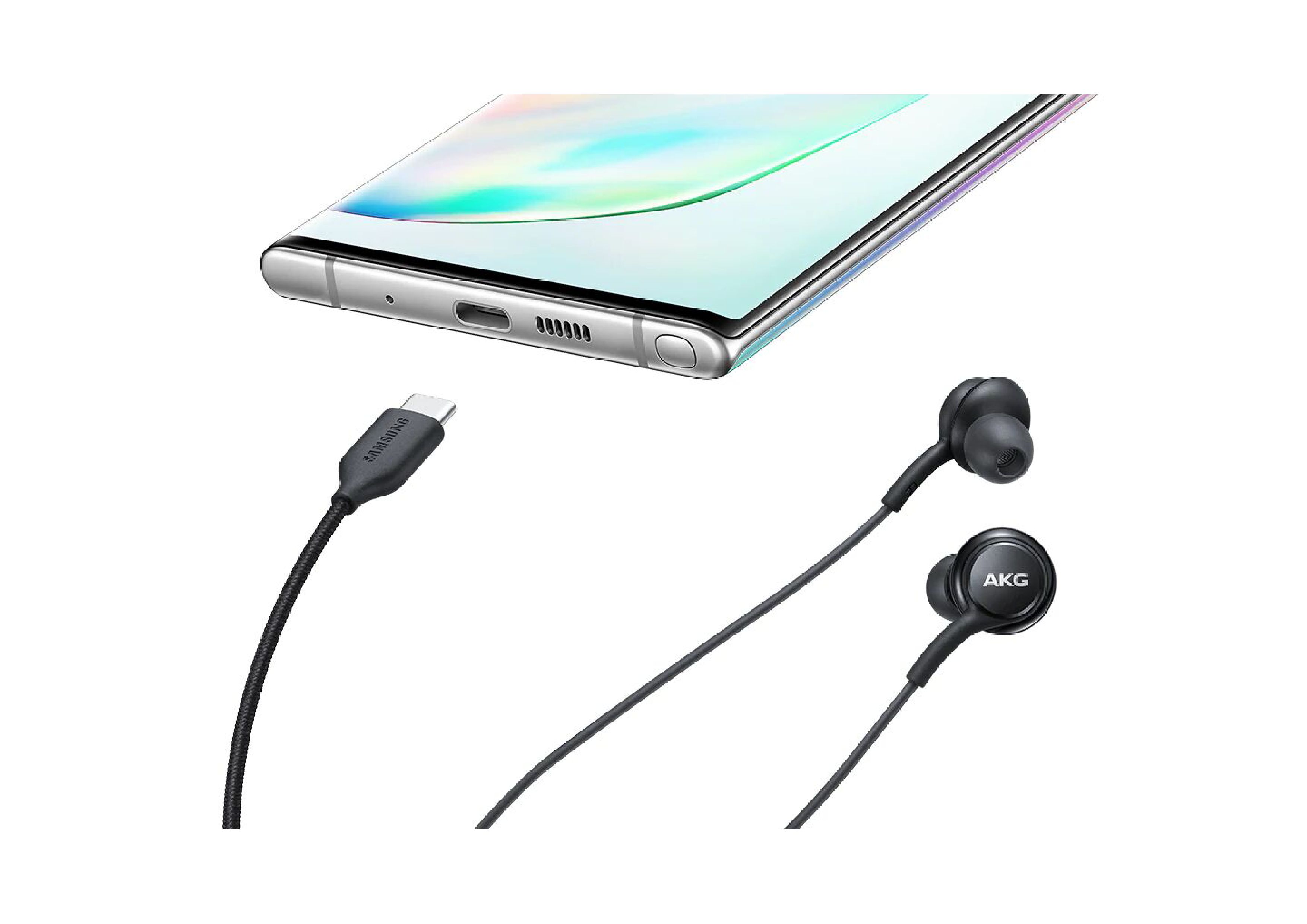 Accesorios y Gadgets  Auriculares  con cable In-ear Auriculares Type-C Tipo C AKG EO-IC100BBEGWW Negro