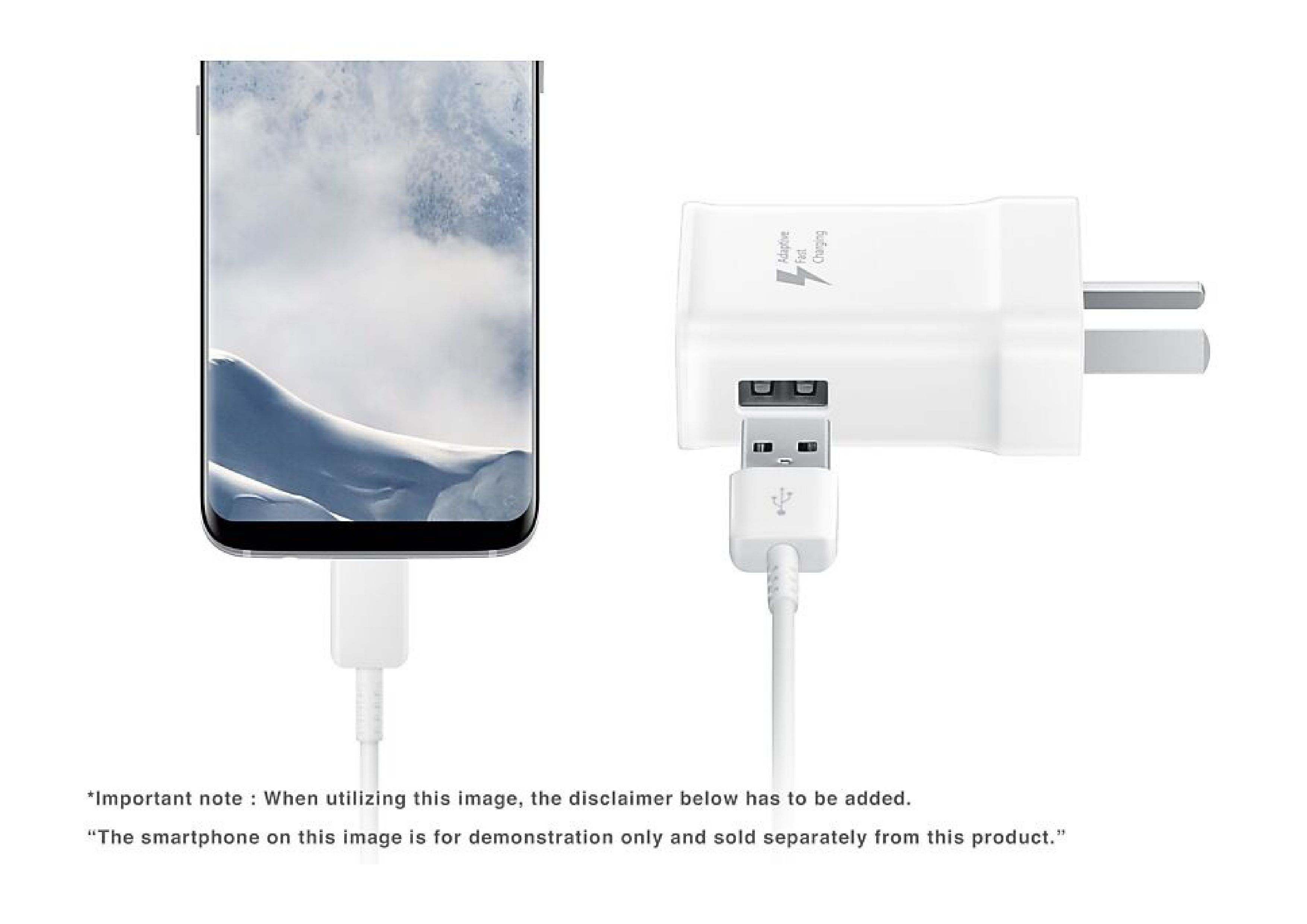 Accesorios y Gadgets  Cargador  de pared Carga R�pida Type-C Tipo C 15W EP-TA20RWSCGAR Blanco