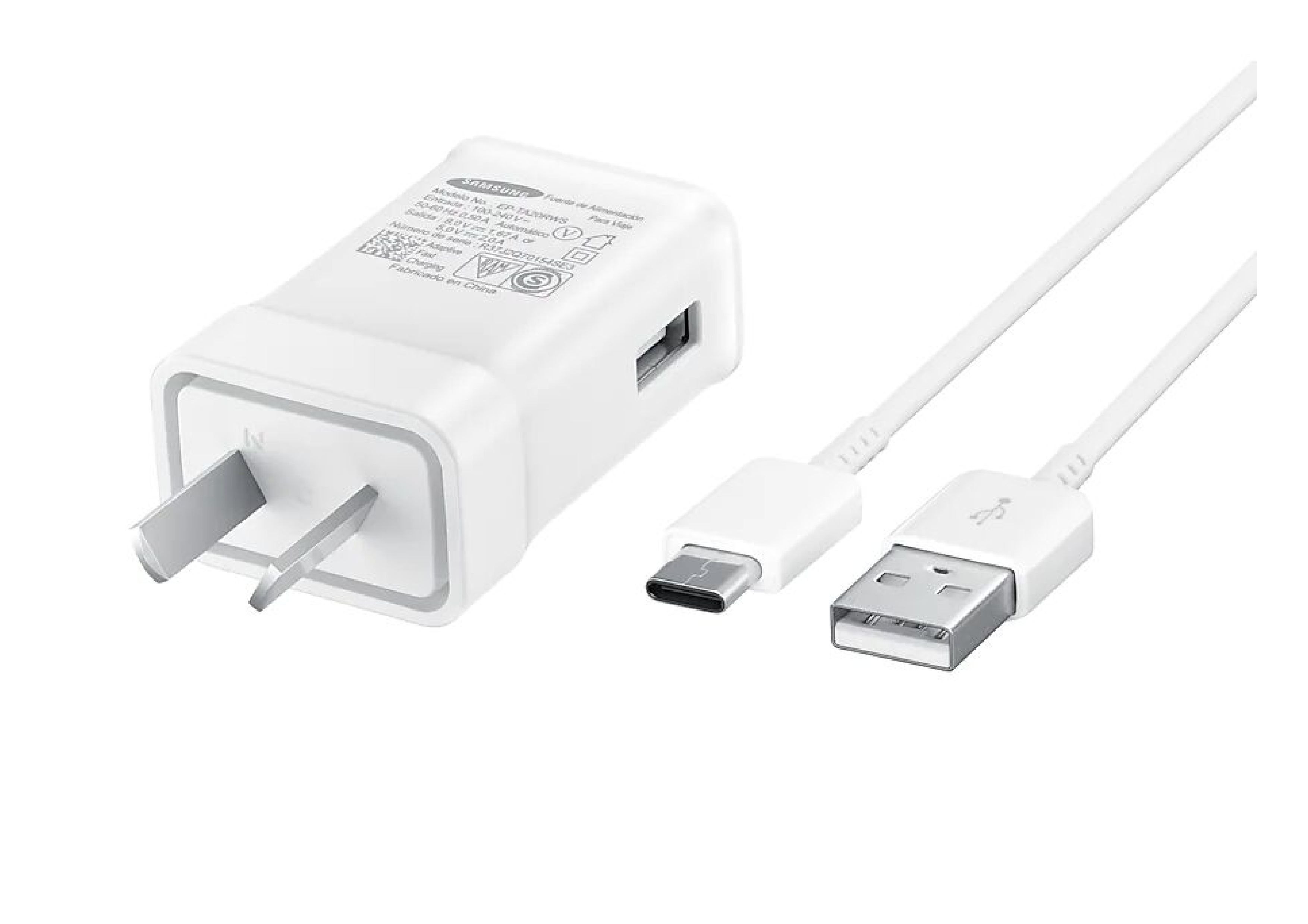 Accesorios y Gadgets  Cargador  de pared Carga R�pida Type-C Tipo C 15W EP-TA20RWSCGAR Blanco