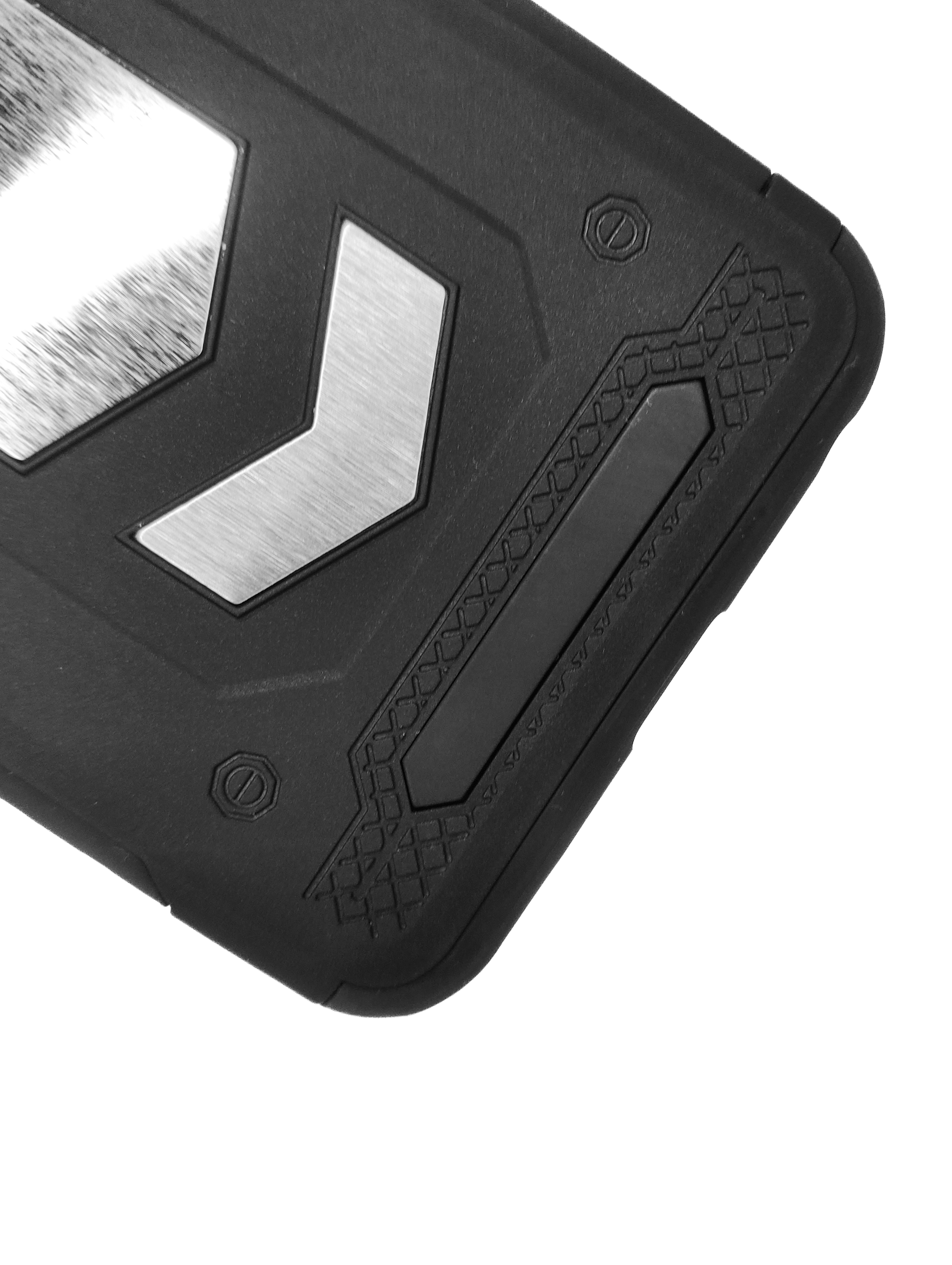 Protectores para celular  para Samsung  A30 Funda reforzada con porta tarjeta Negro