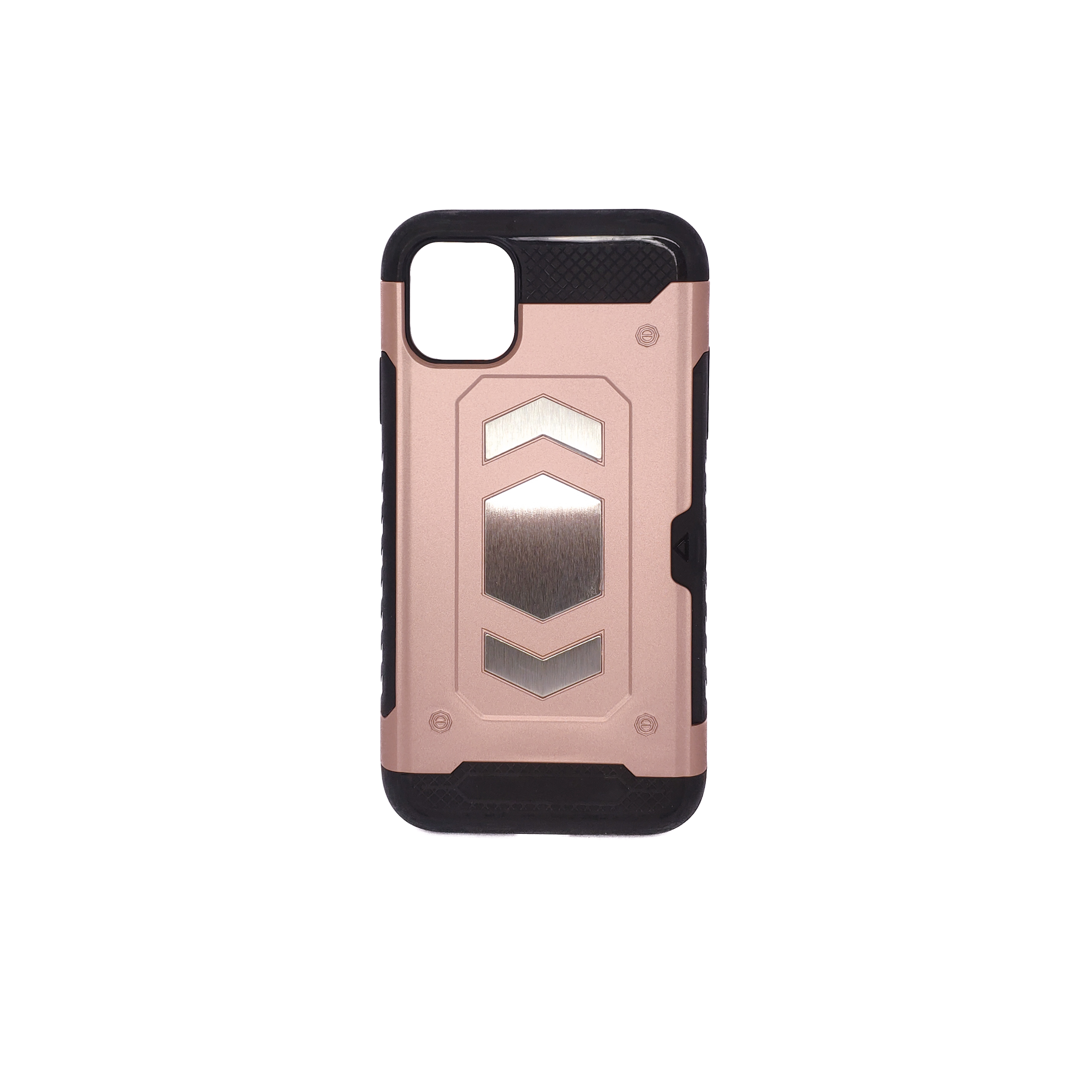 Protectores para celular  para Apple  iPhone 11 (6.1) Funda reforzada con porta tarjeta Rosa