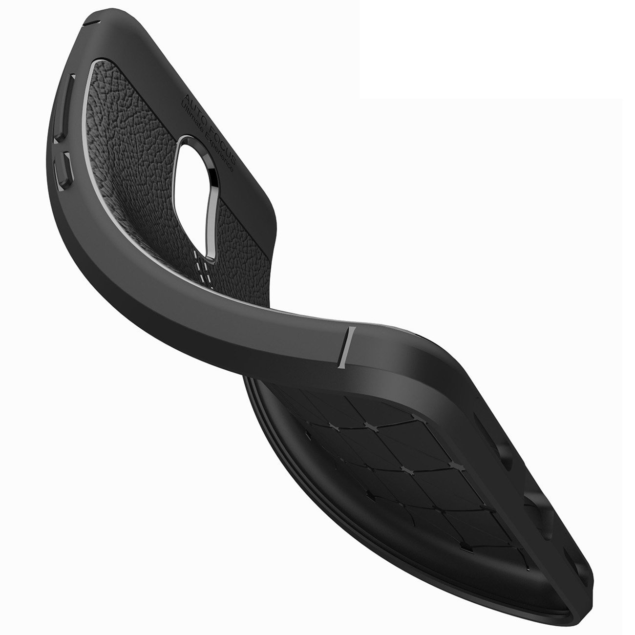 Protectores para celular  para Xiaomi  Redmi 5 Plus Funda de tpu s�mil cuero Negro