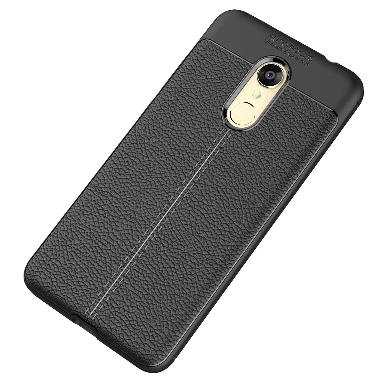 Protectores para celular  para Xiaomi  Redmi 5 Plus Funda de tpu s�mil cuero Negro