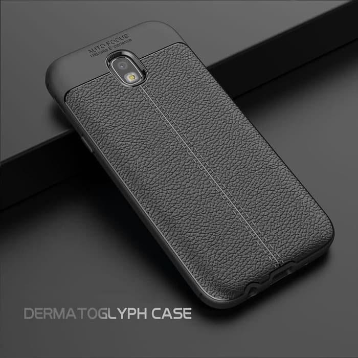 Protectores para celular  para Samsung  J7 2017 Global (Pro) Funda de tpu s�mil cuero Negro