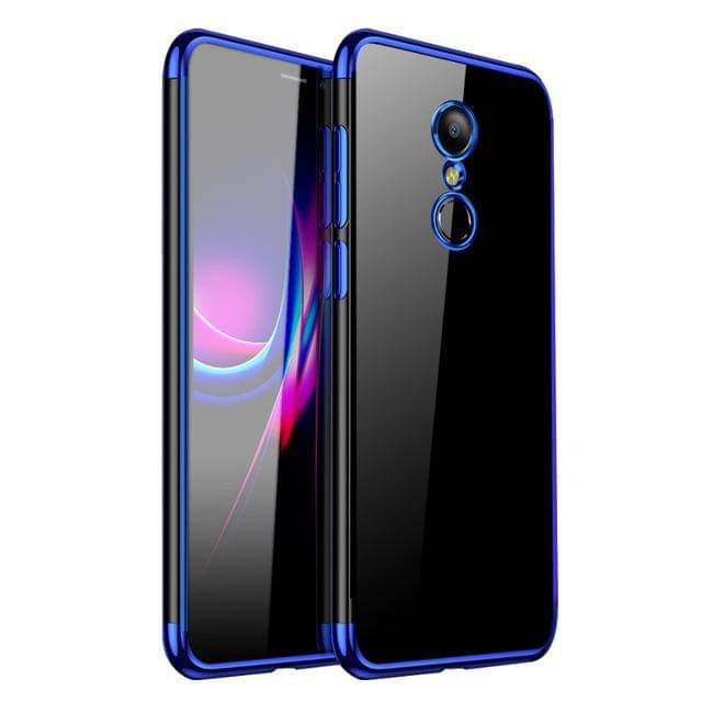 Protectores para celular  para Xiaomi  Redmi 5 Funda de tpu borde electro Azul