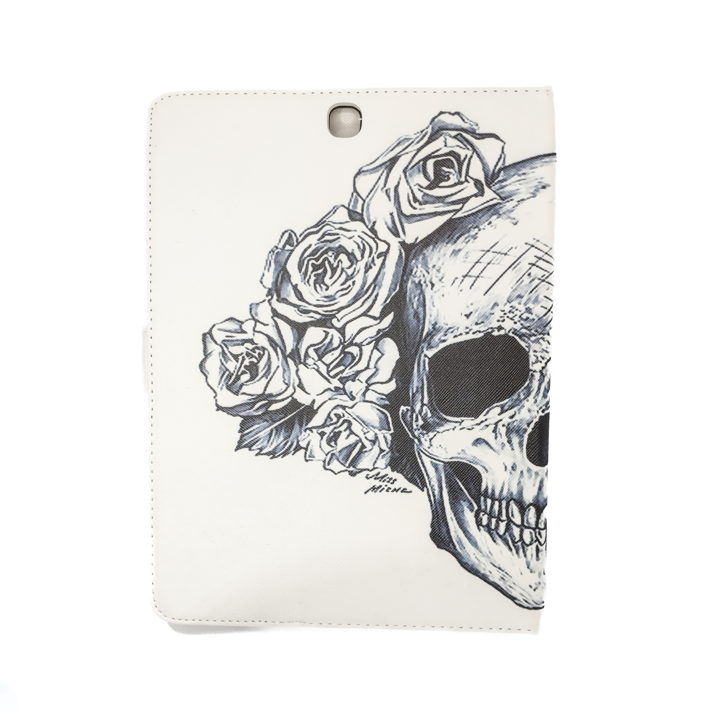 Protectores para Tablet  para Samsung  Tab S2 9.7 Funda flip cover con dise�o Calavera