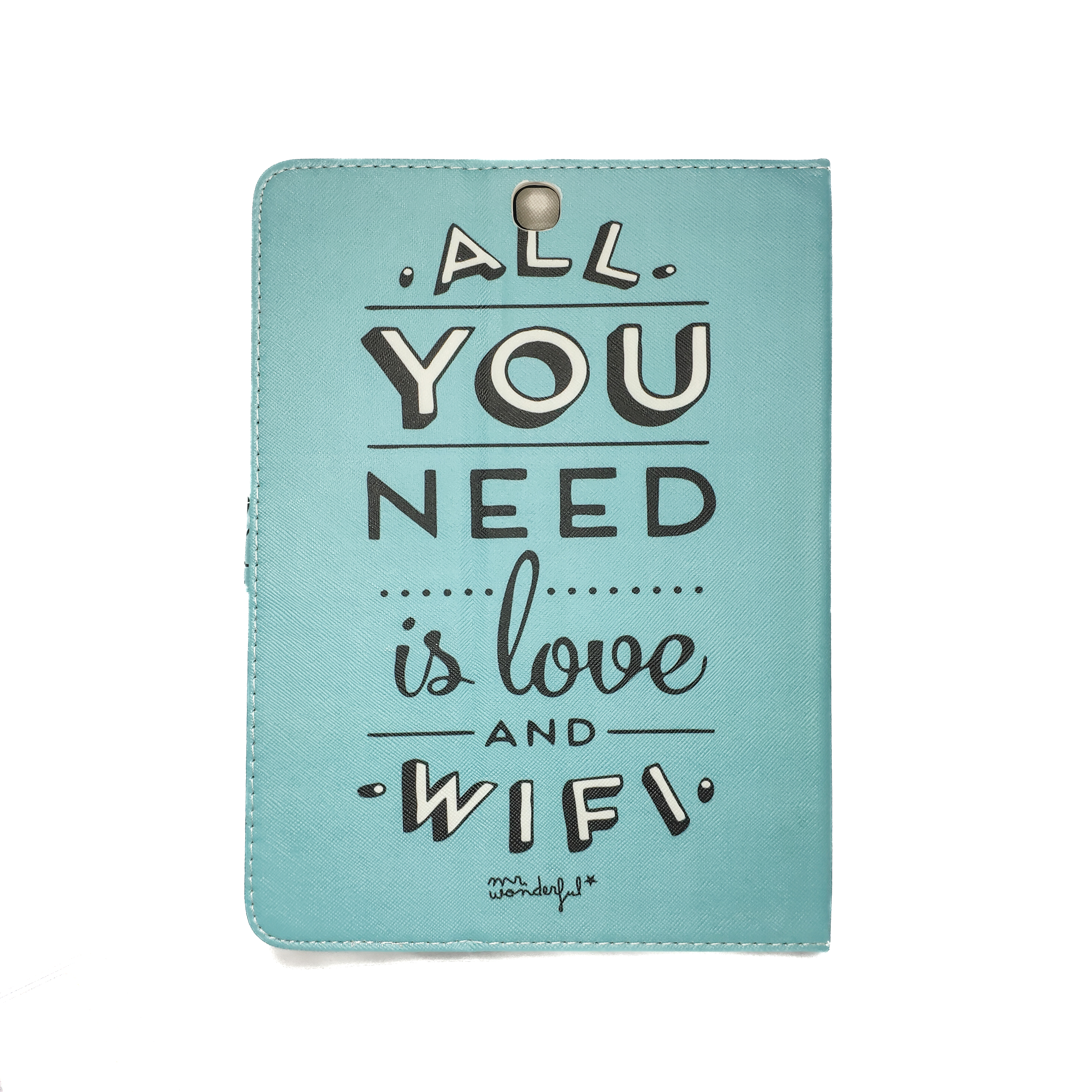Protectores para Tablet  para Samsung  Tab S2 9.7 Funda flip cover con dise�o All you need is Love