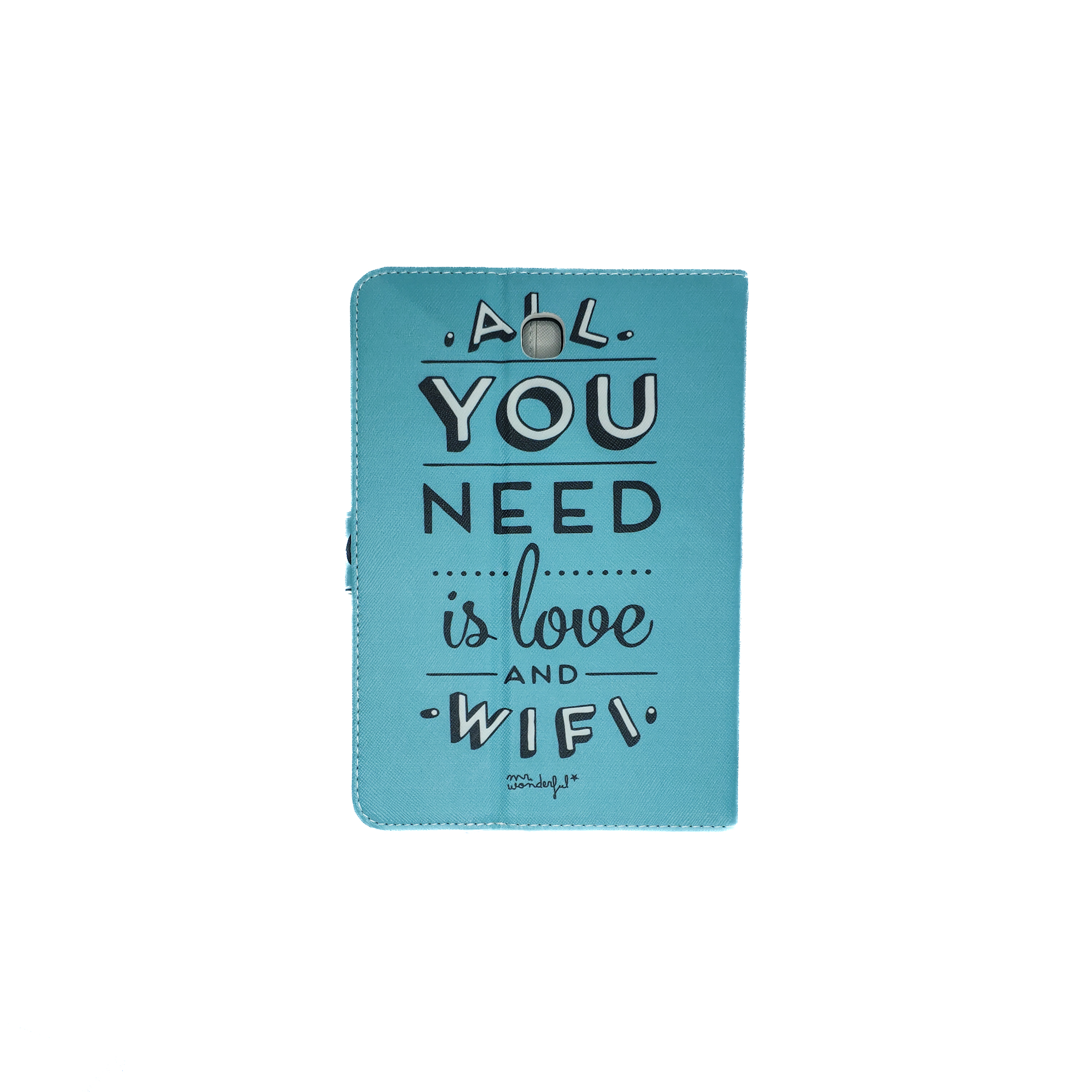 Protectores para Tablet  para Samsung  Tab S2 8.0 Funda flip cover con dise�o All you need is Love