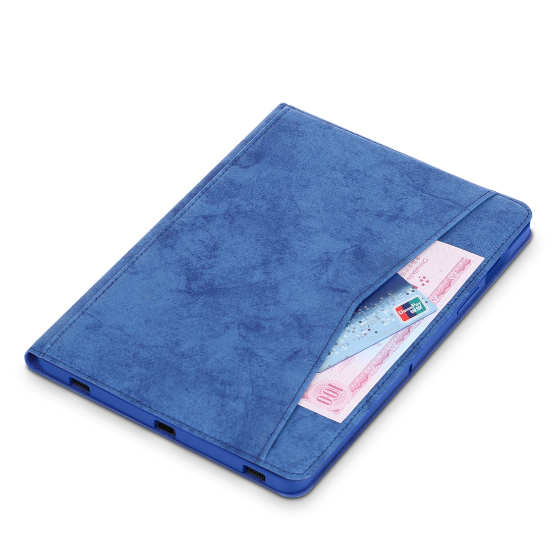 Protectores para Tablet  para Samsung  para Samsung Galaxy Tab S7 Plus Sm-T970 Funda flip cover con bolsillo Azul