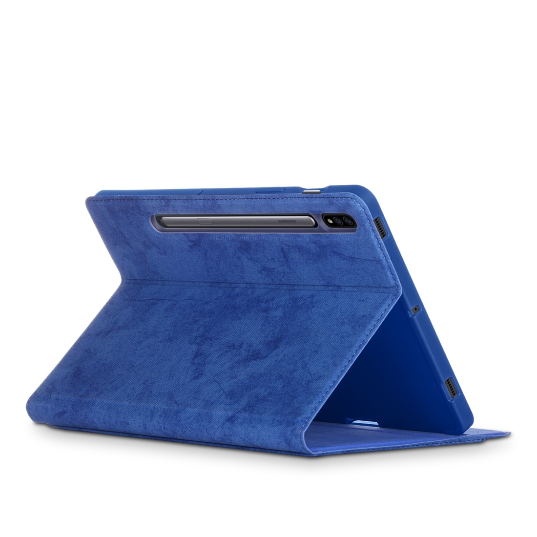 Protectores para Tablet  para Samsung  para Samsung Galaxy Tab S7 Plus Sm-T970 Funda flip cover con bolsillo Azul