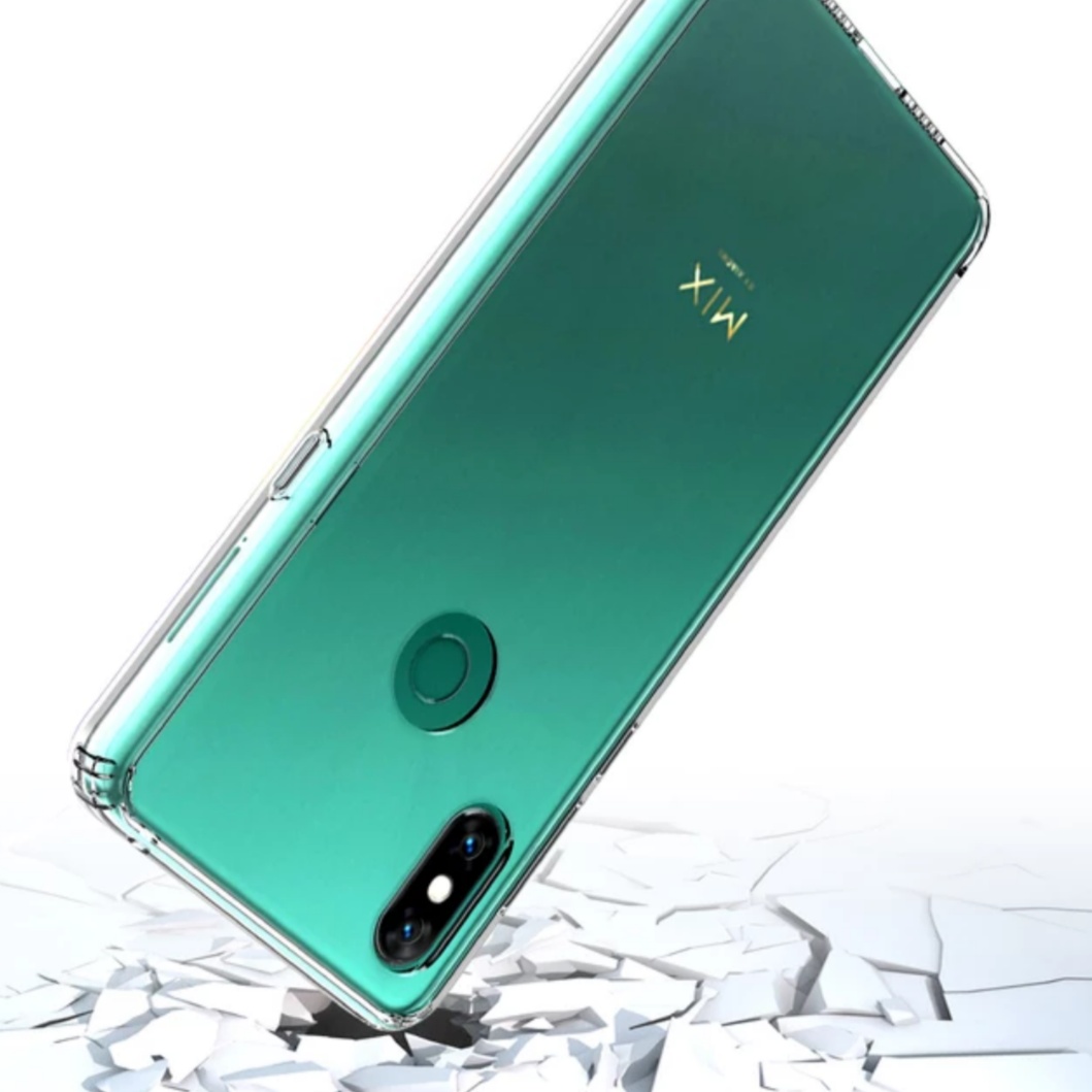 Protectores para celular  para Xiaomi  Mi Mix 3 Funda de acr�lico y tpu Transparente