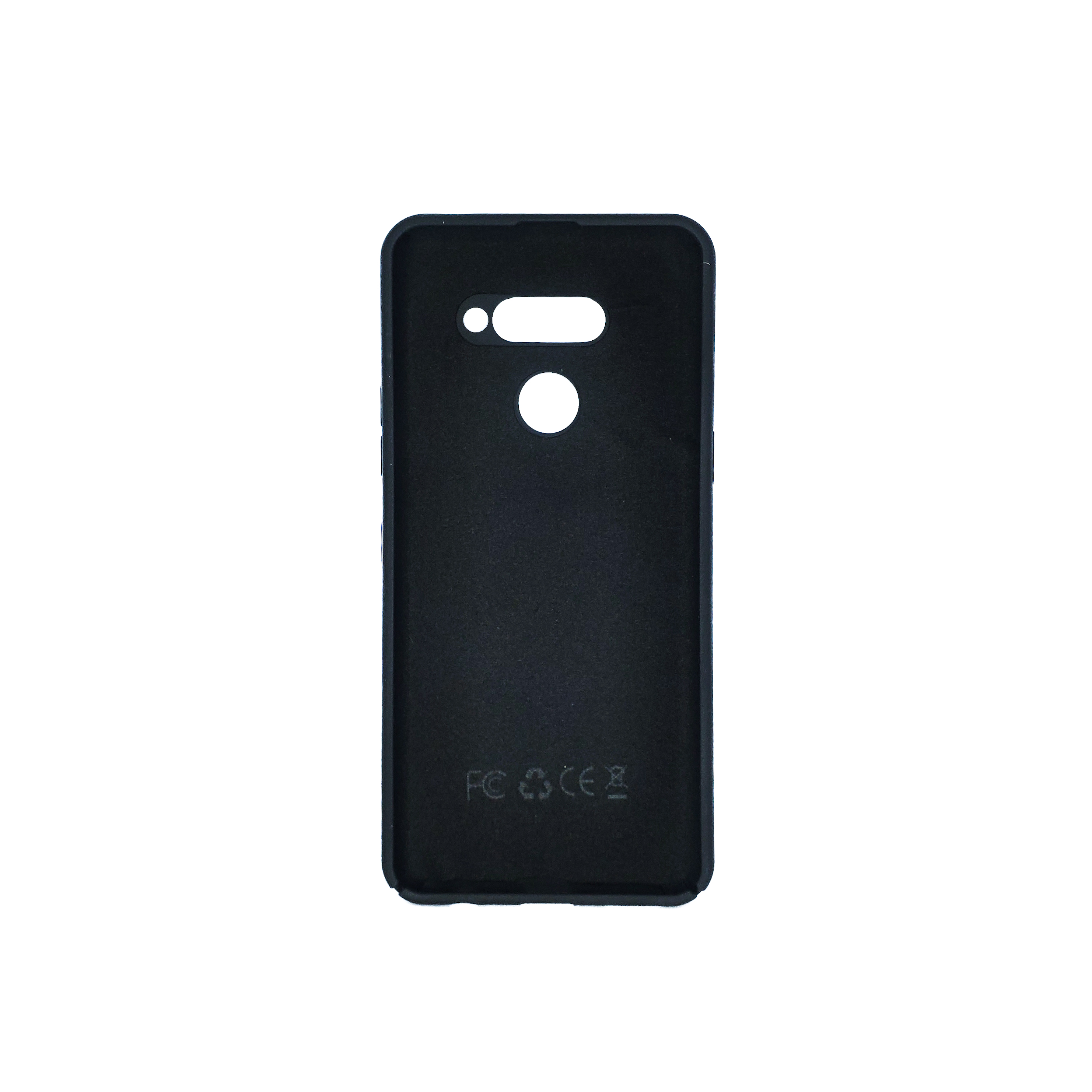 Protectores para celular  para Lg  K50s Funda de silicona con felpa Negro