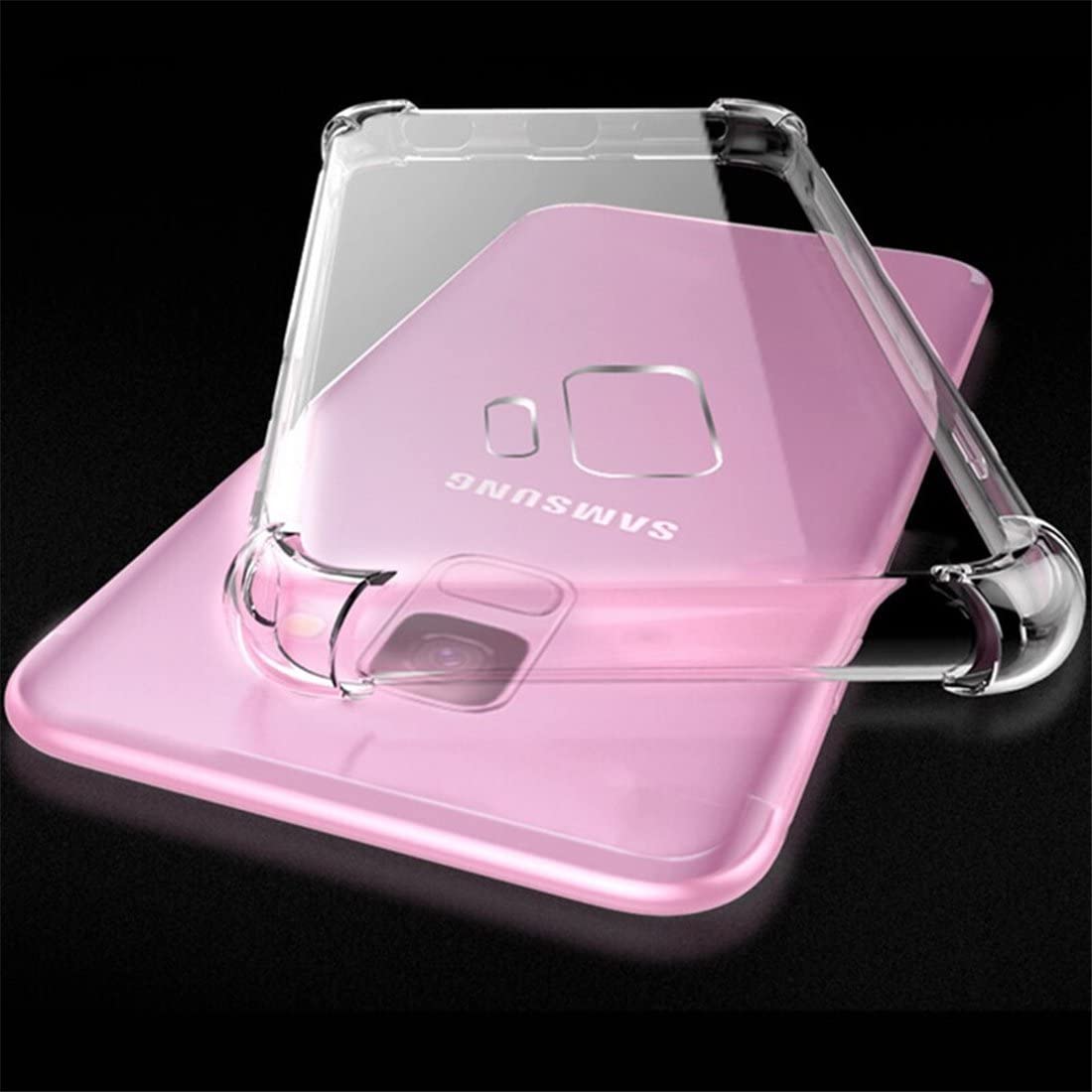 Protectores para celular  para Samsung  S9 Funda de tpu esquinas reforzadas Transparente