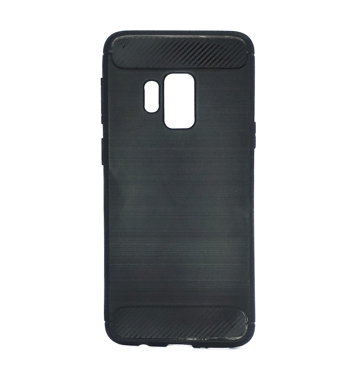 Protectores para celular  para Samsung  S9 Funda de tpu fibra de carbono Negro