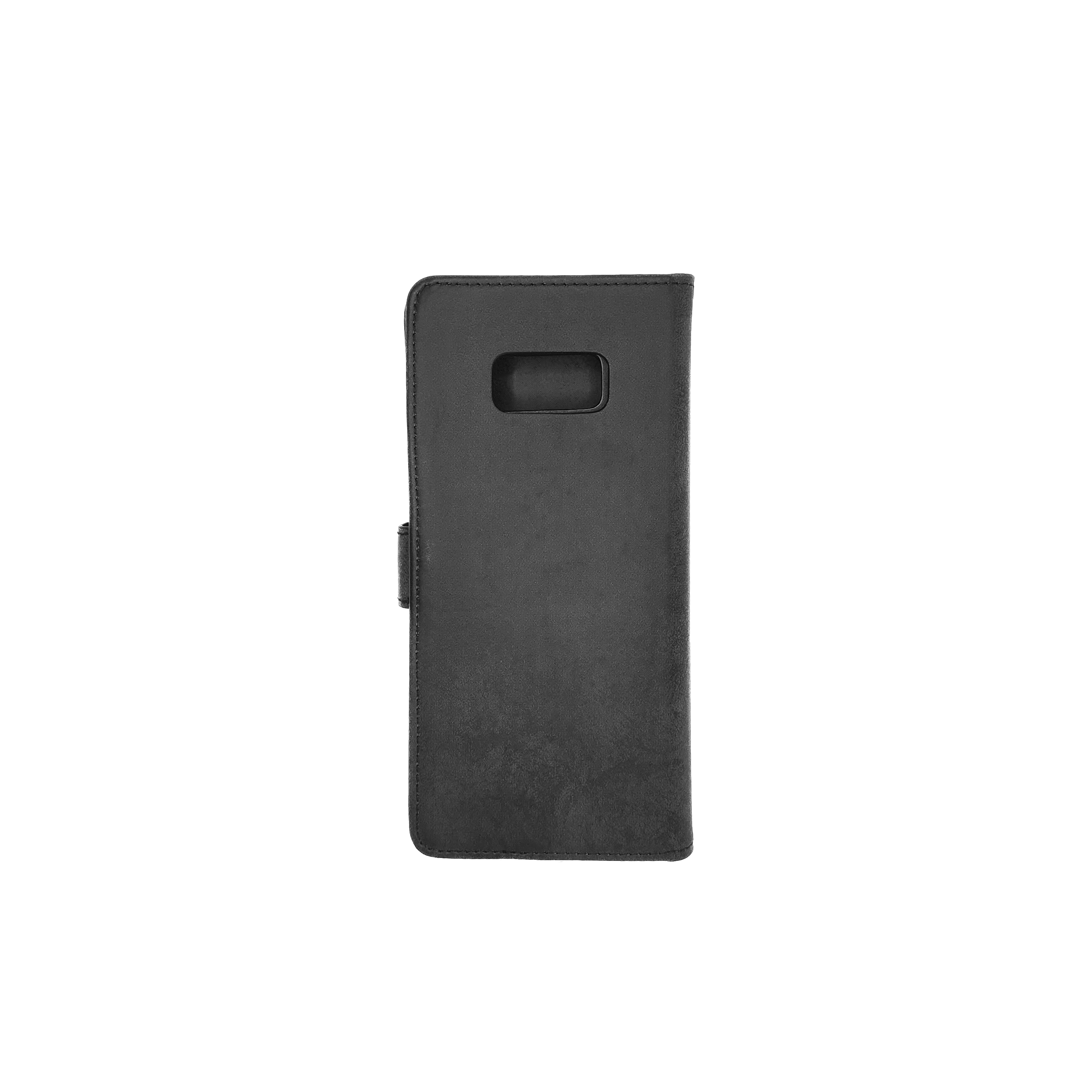 Protectores para celular  para Samsung  S8 Plus Funda de tpu s�mil cuero Negro