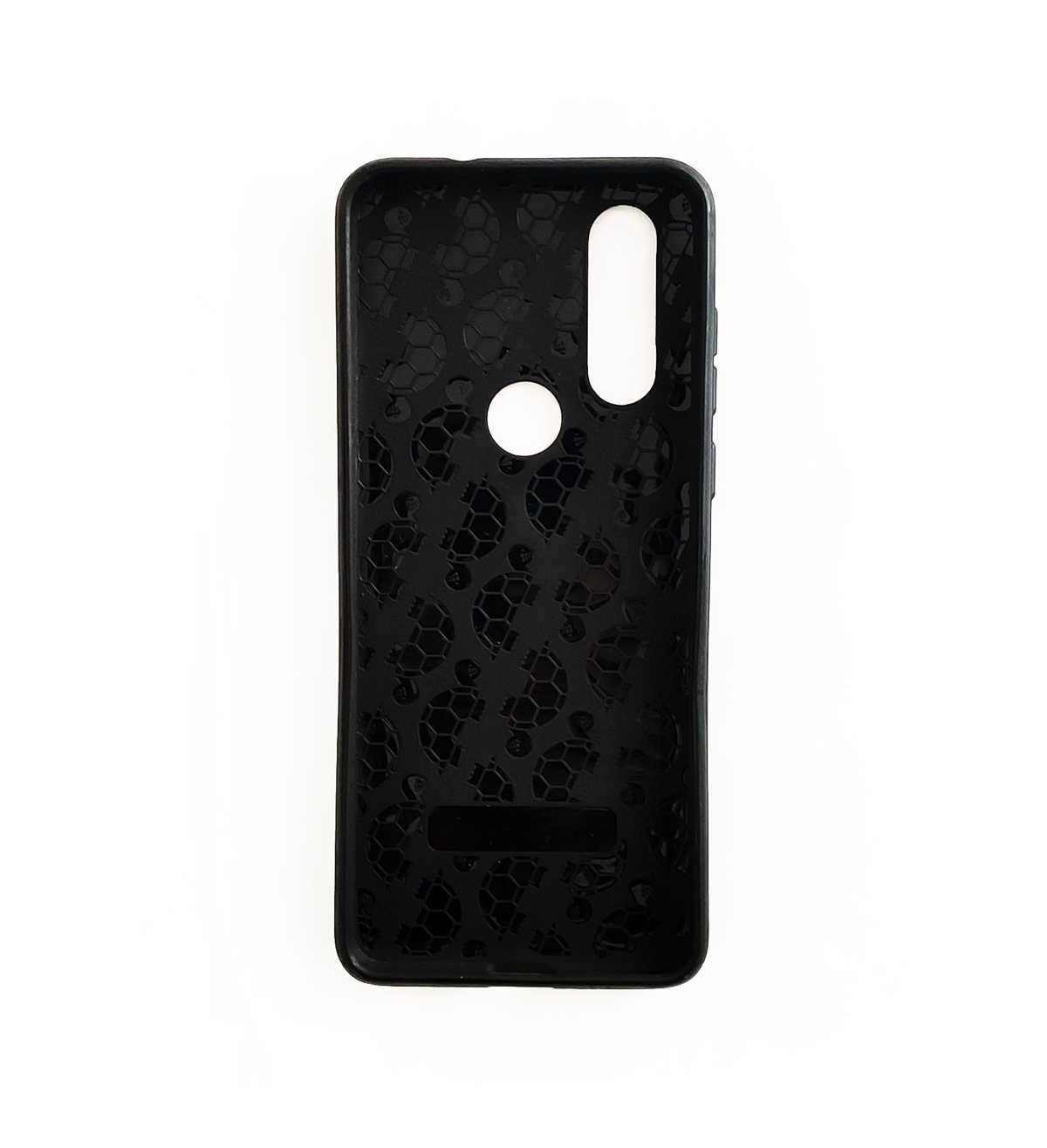Protectores para celular  para Motorola  One Vision Funda reforzada soft Negro